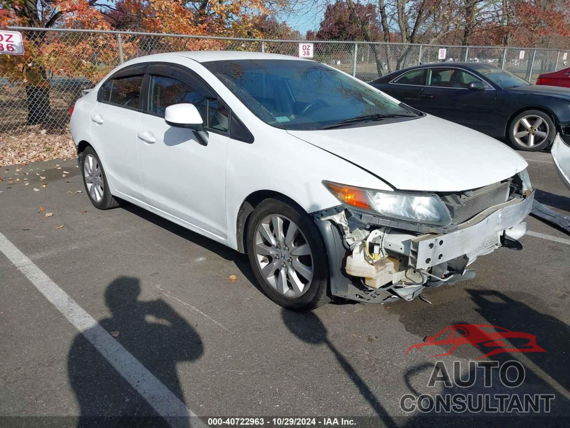 HONDA CIVIC 2012 - 19XFB2F53CE334621