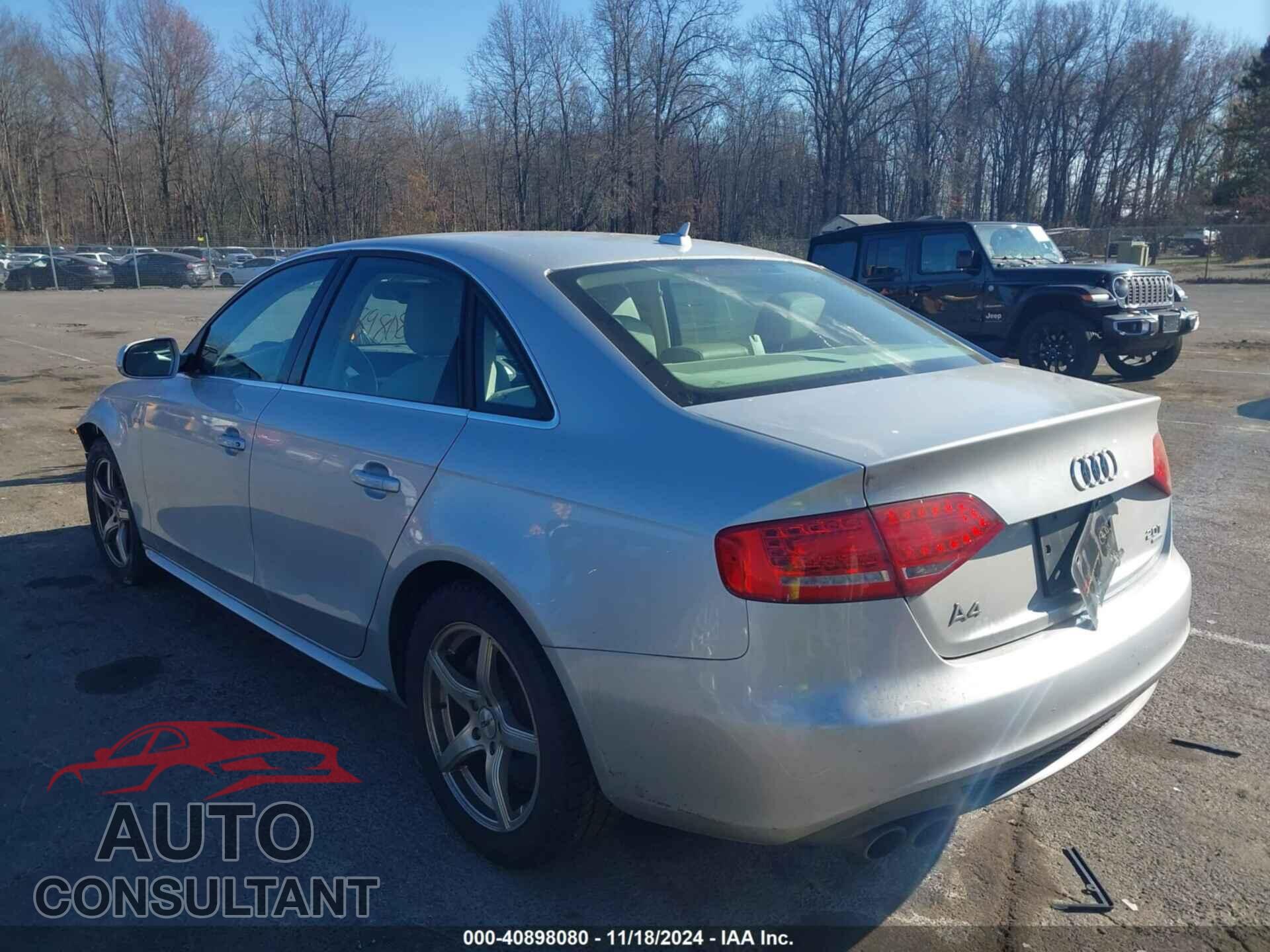 AUDI A4 2012 - WAUFFAFL1CA119672