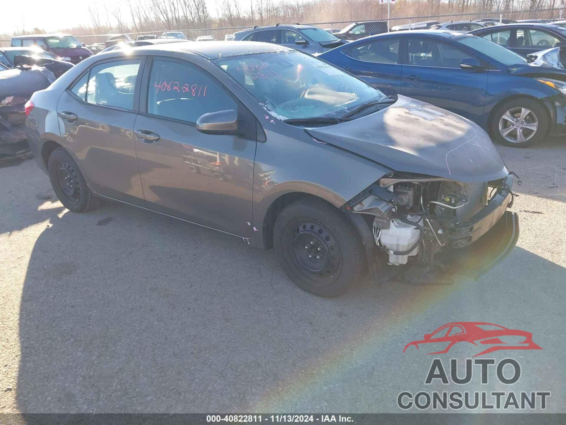 TOYOTA COROLLA 2018 - 2T1BURHE0JC032875