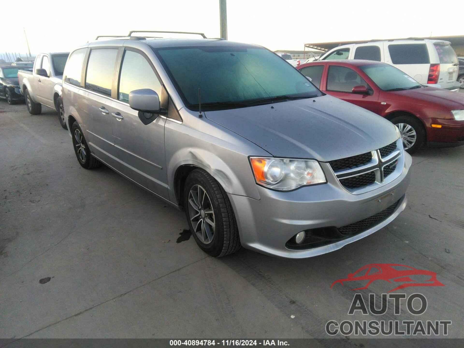 DODGE GRAND CARAVAN 2017 - 2C4RDGCG7HR865305
