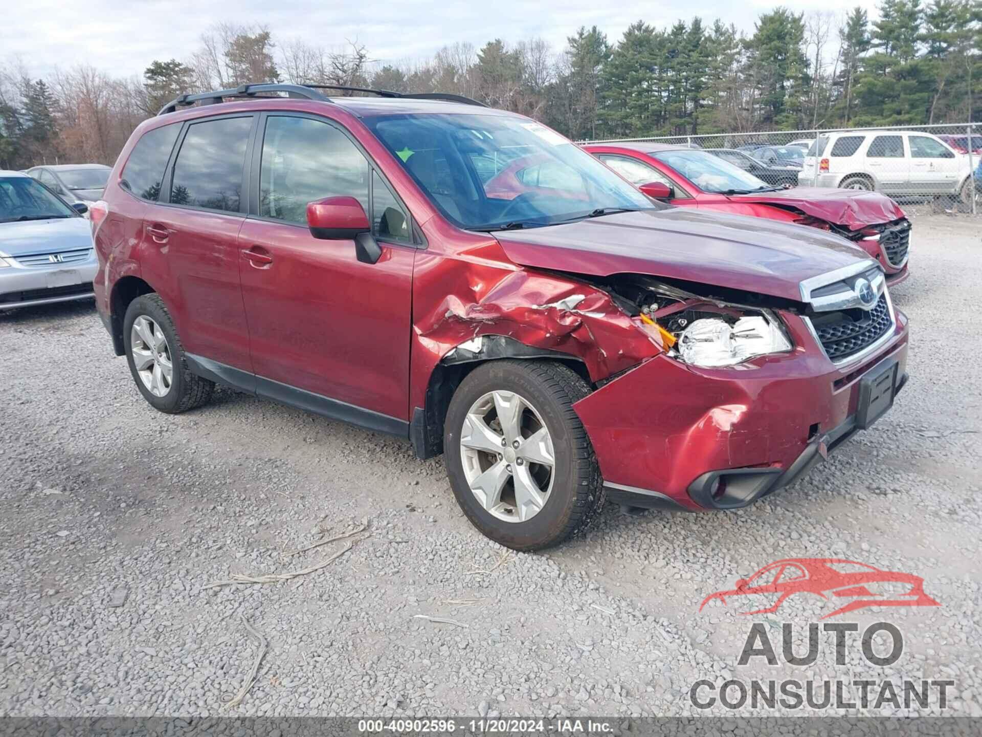 SUBARU FORESTER 2016 - JF2SJADC2GH568733