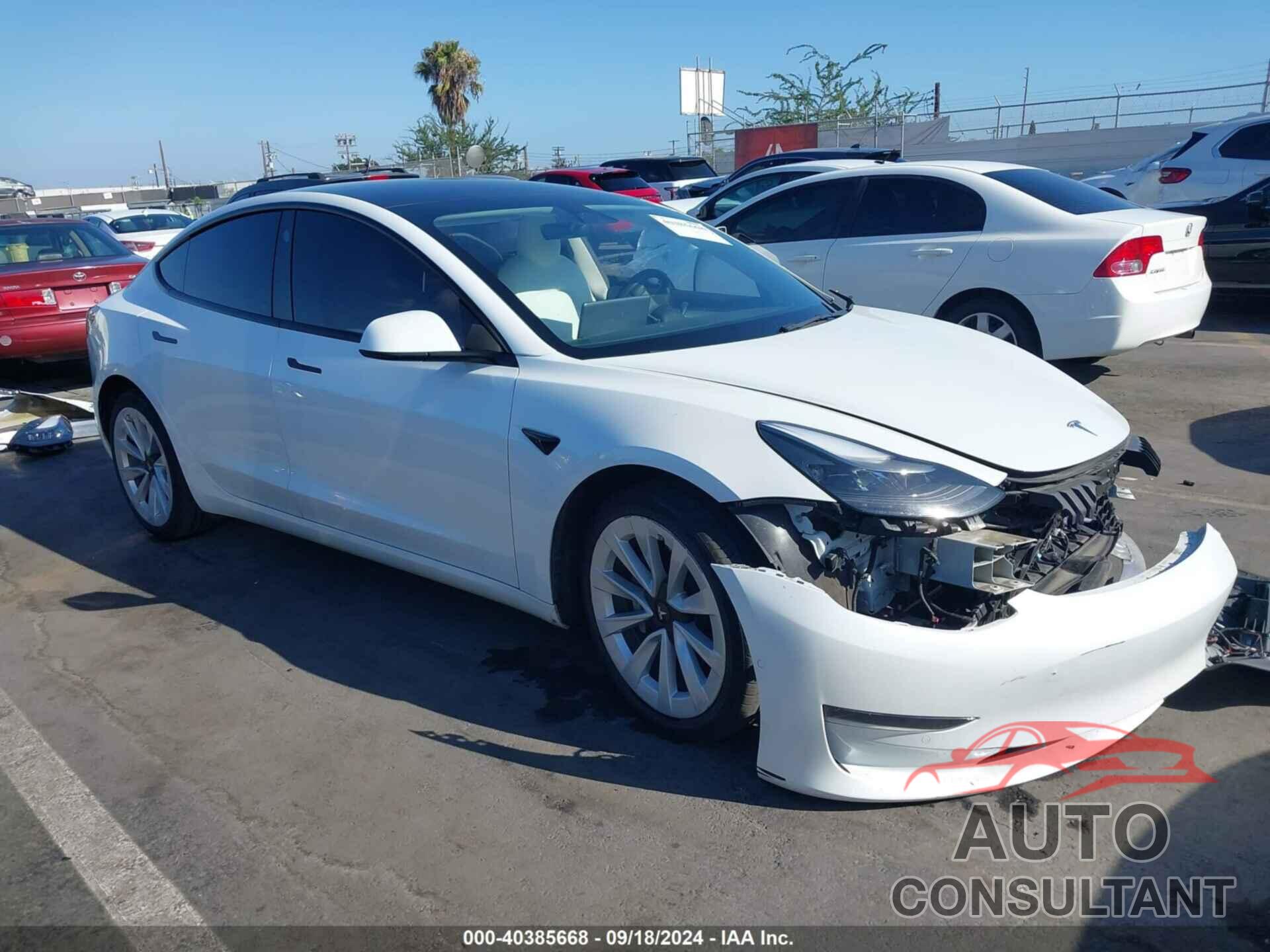 TESLA MODEL 3 2022 - 5YJ3E1EA3NF357641