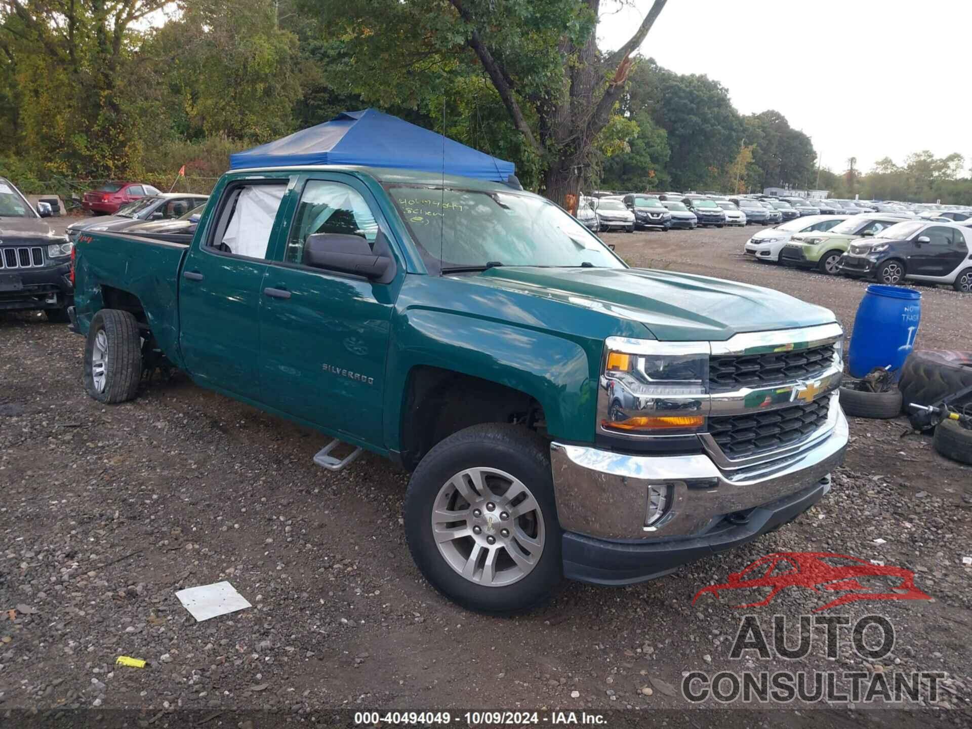 CHEVROLET SILVERADO 2018 - 3GCUKREC1JG395077