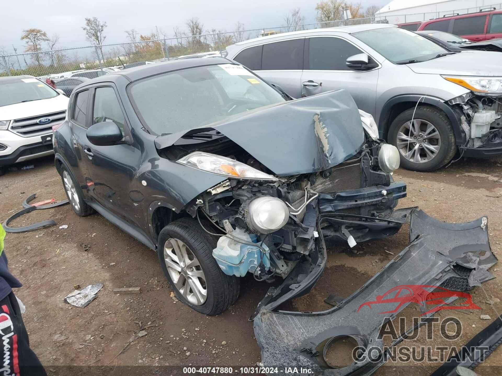 NISSAN JUKE 2013 - JN8AF5MV6DT206678