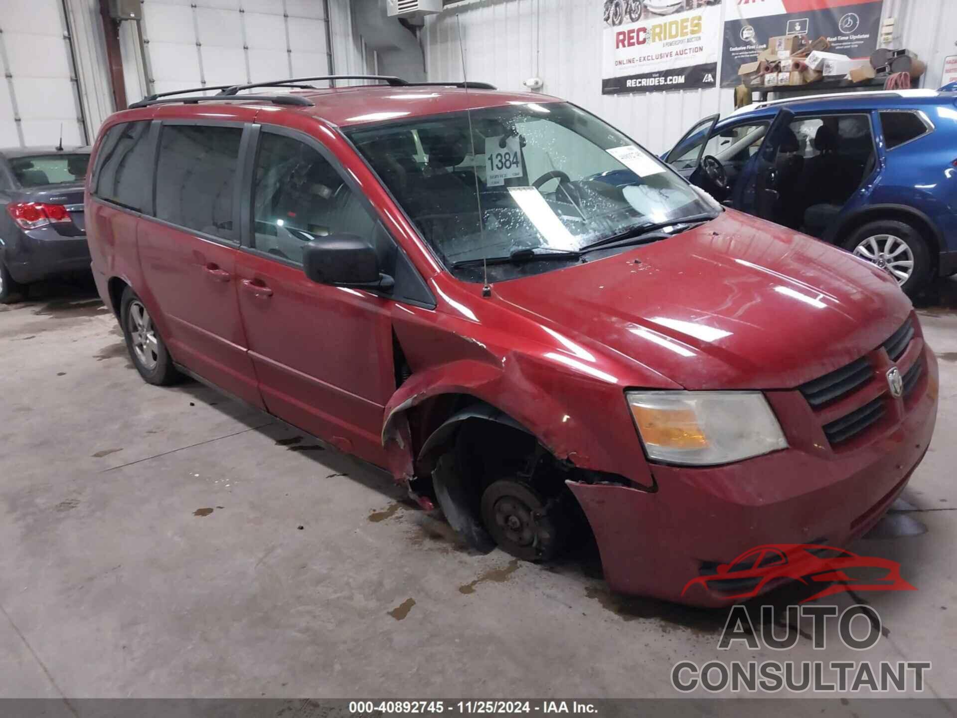 DODGE GRAND CARAVAN 2010 - 2D4RN4DE9AR244195