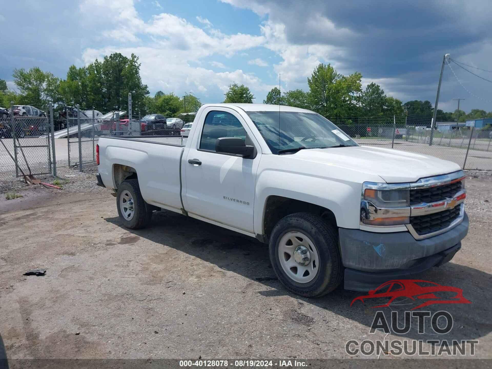 CHEVROLET SILVERADO 1500 2016 - 1GCNCNEH9GZ232708