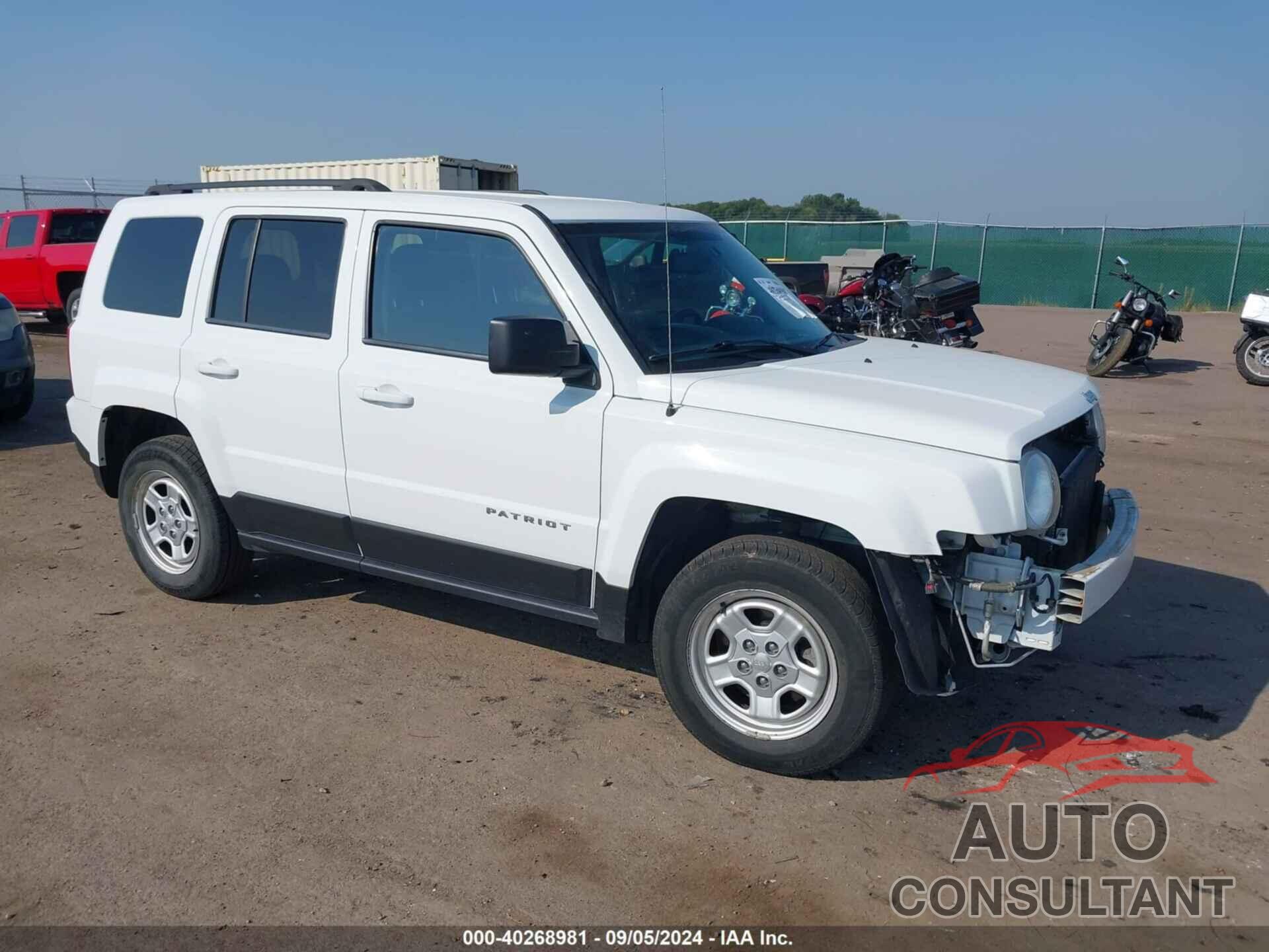 JEEP PATRIOT 2017 - 1C4NJRBB6HD106754