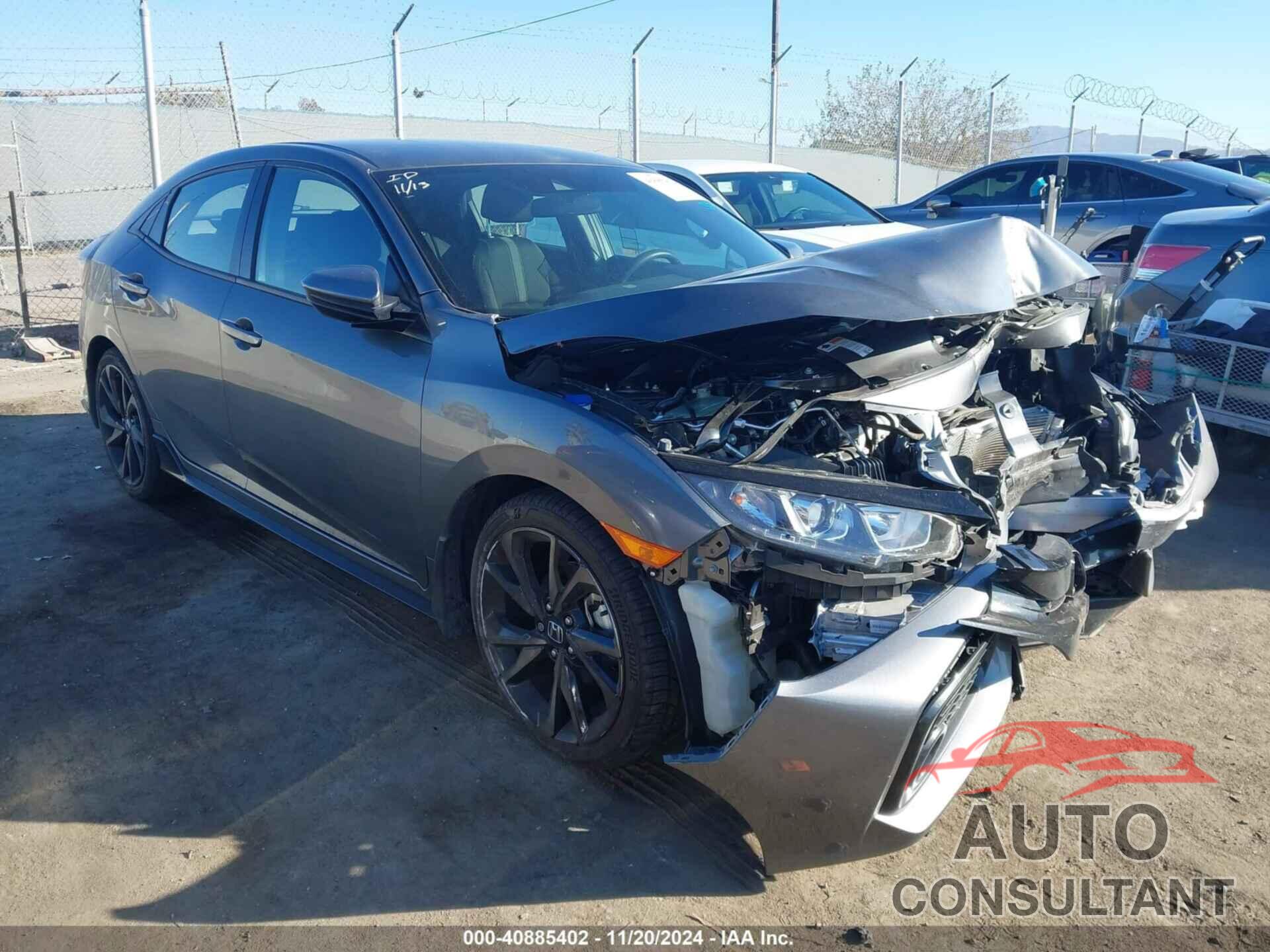 HONDA CIVIC 2019 - SHHFK7H48KU413548
