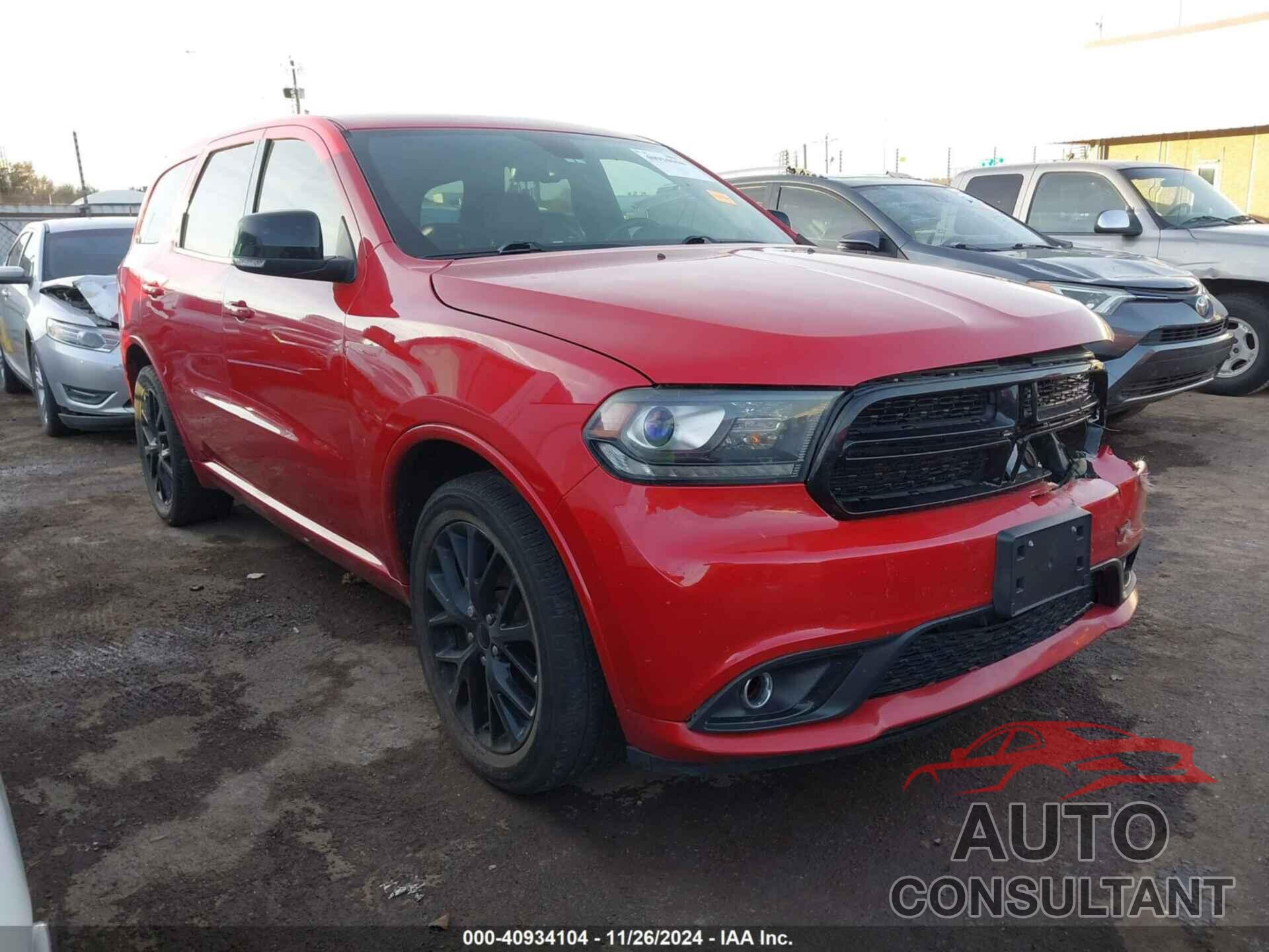 DODGE DURANGO 2016 - 1C4RDHDG1GC502509