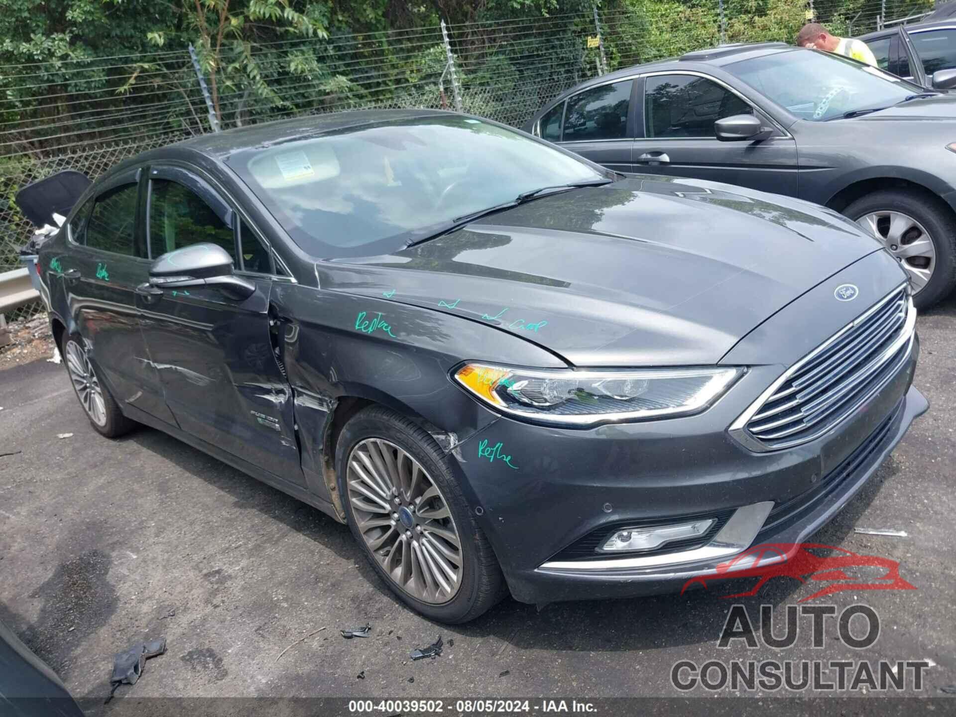 FORD FUSION ENERGI 2017 - 3FA6P0SU3HR151969