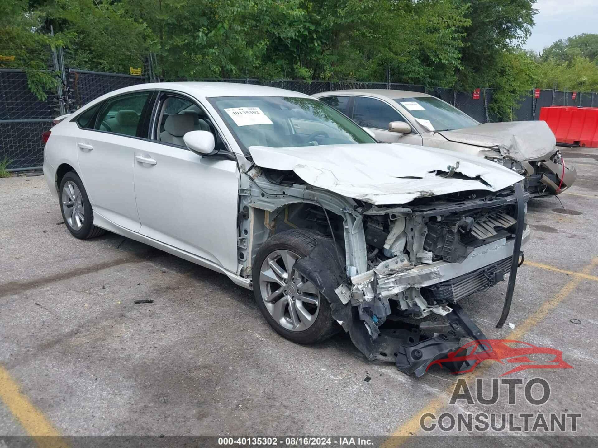 HONDA ACCORD 2018 - 1HGCV1F10JA078070