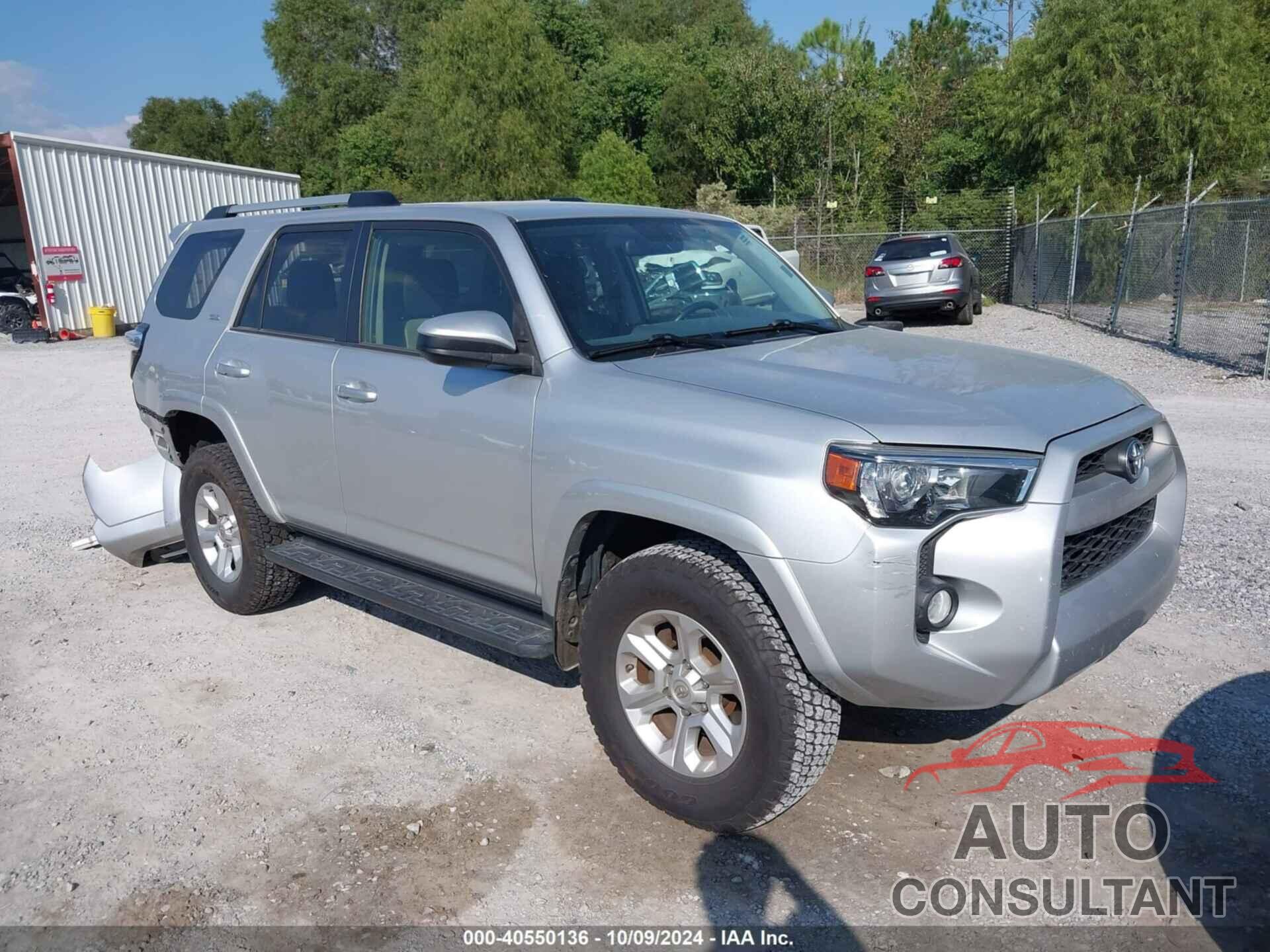 TOYOTA 4RUNNER 2019 - JTEBU5JR8K5669996