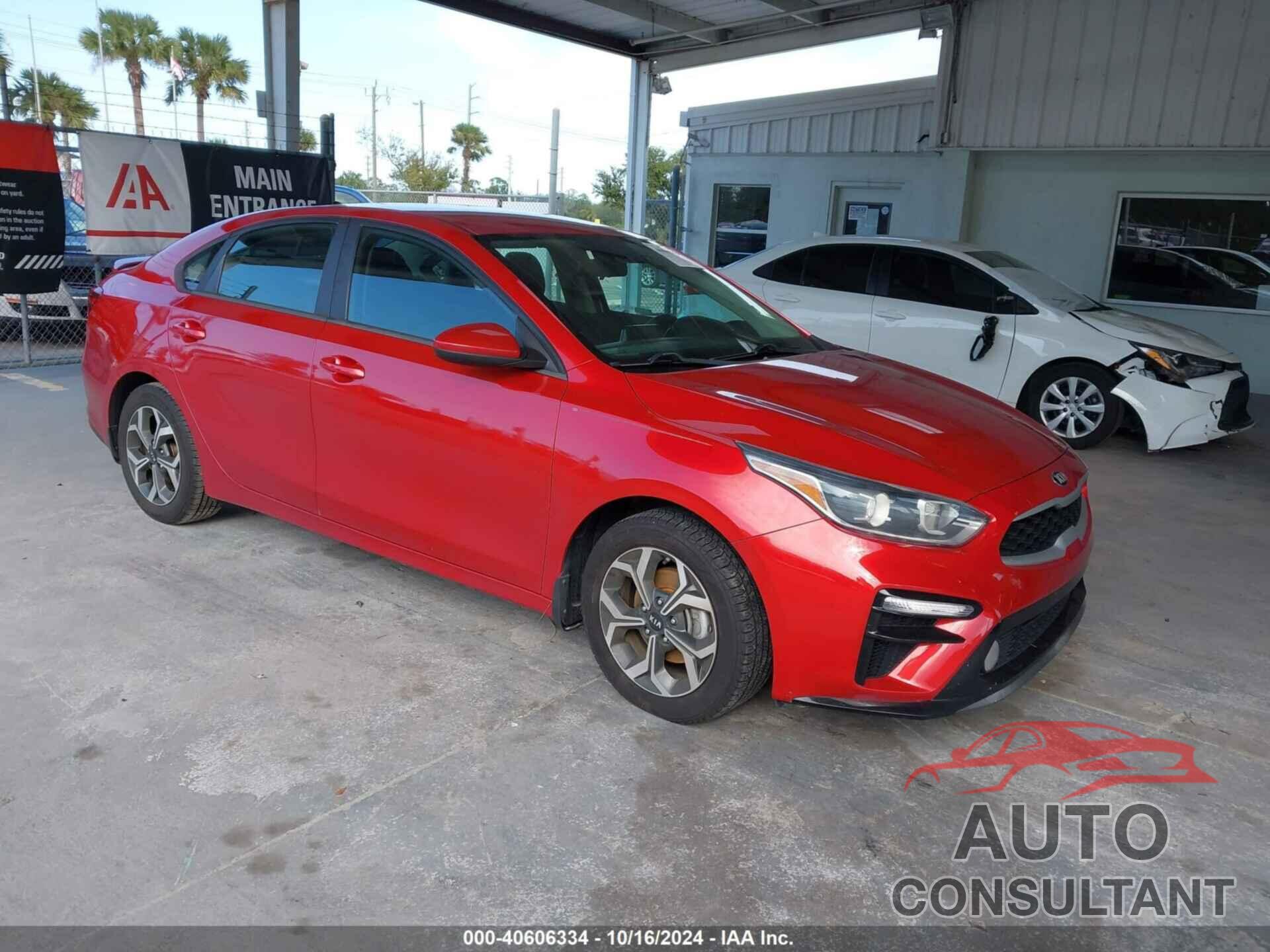 KIA FORTE 2019 - 3KPF24AD6KE038033