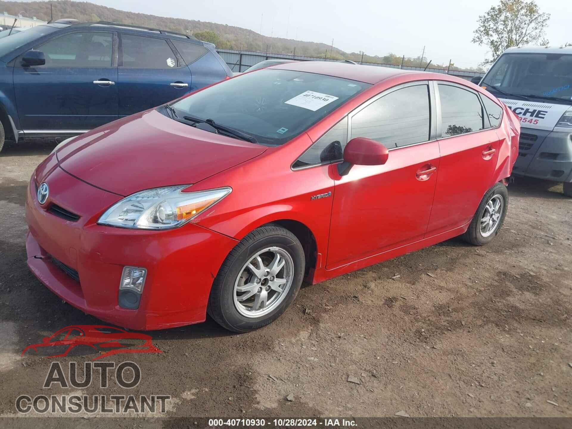 TOYOTA PRIUS 2010 - JTDKN3DU8A0077211