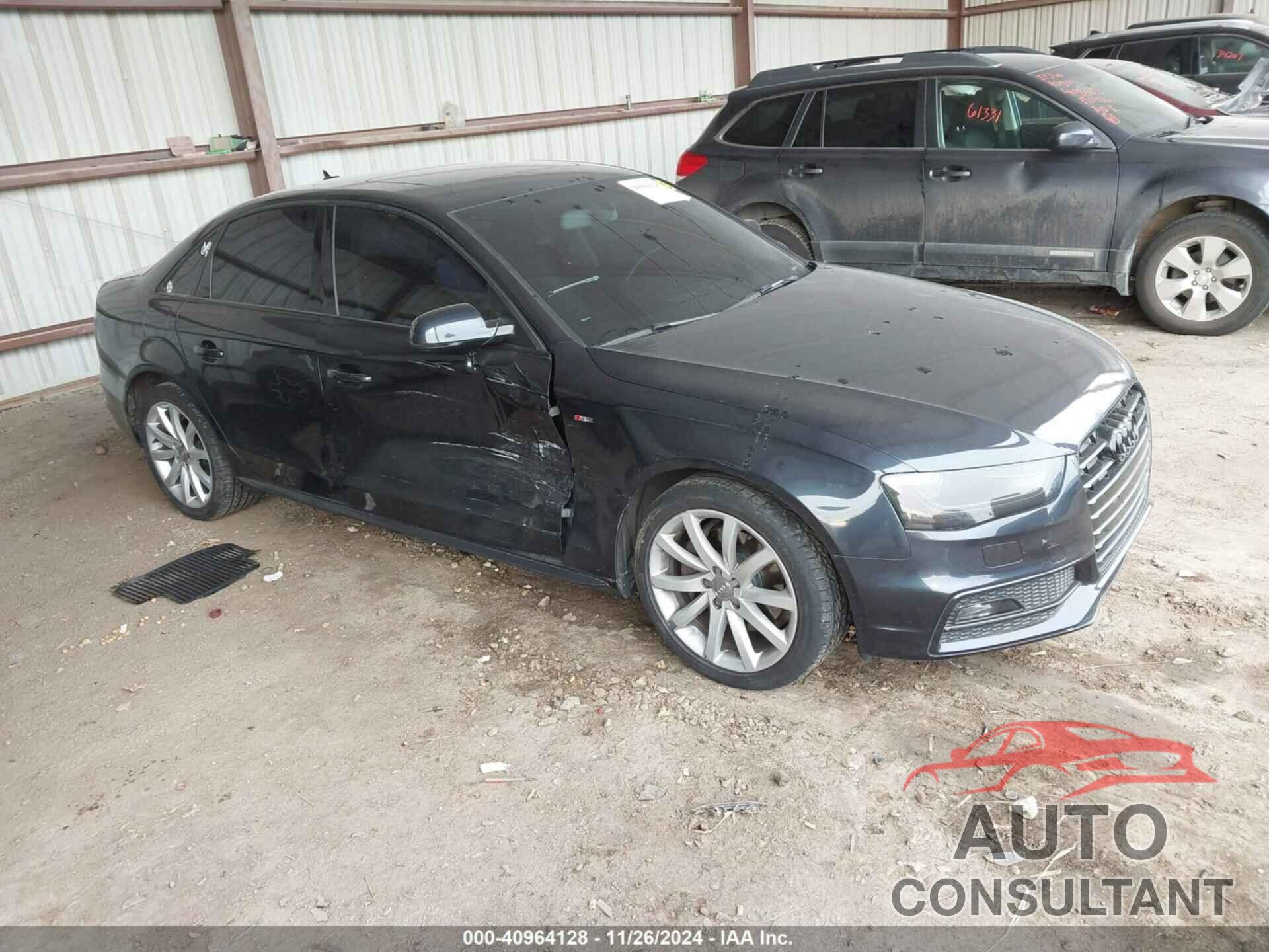 AUDI A4 2014 - WAUBFAFL2EN017386