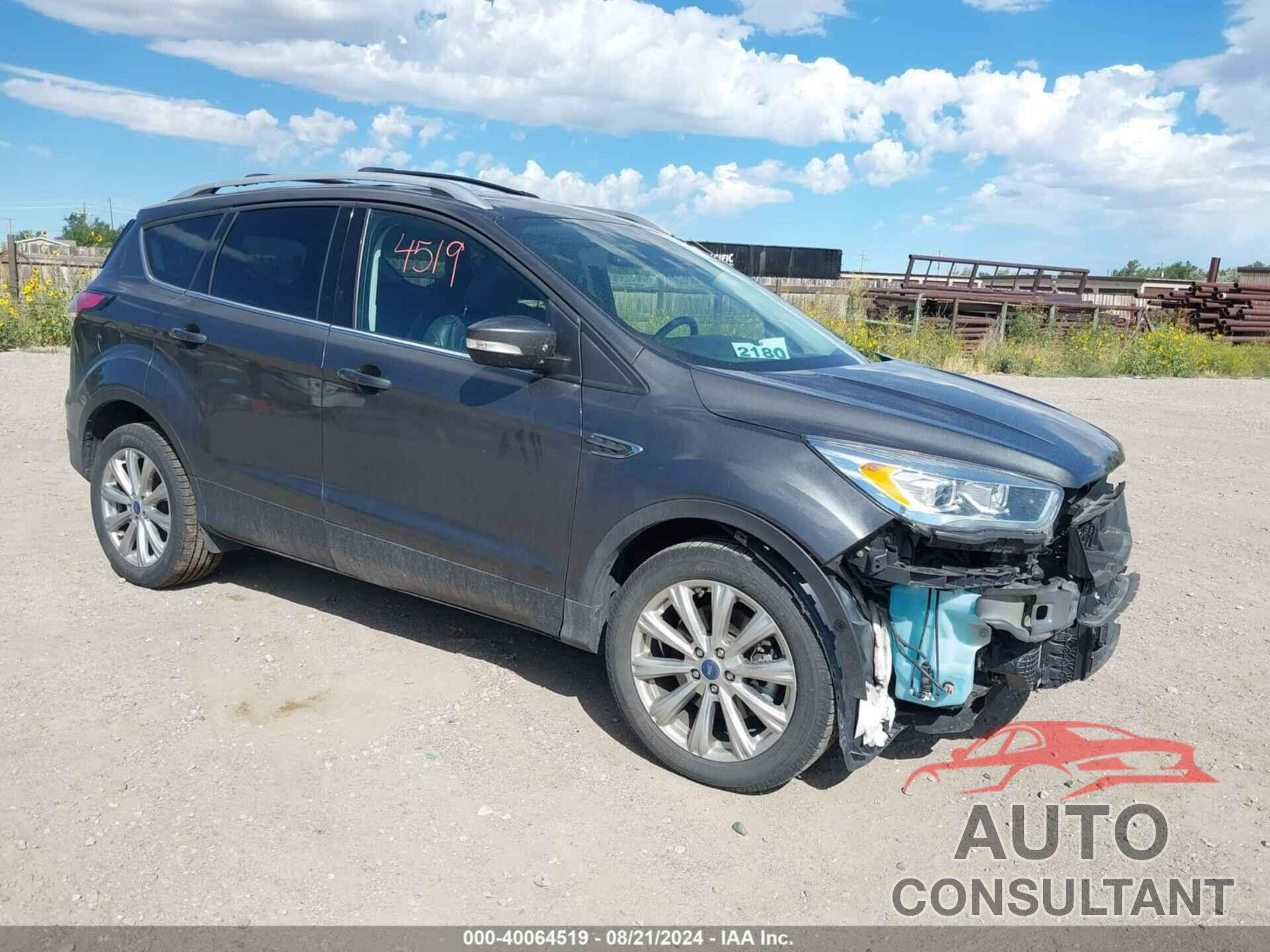 FORD ESCAPE 2018 - 1FMCU9J91JUA04227