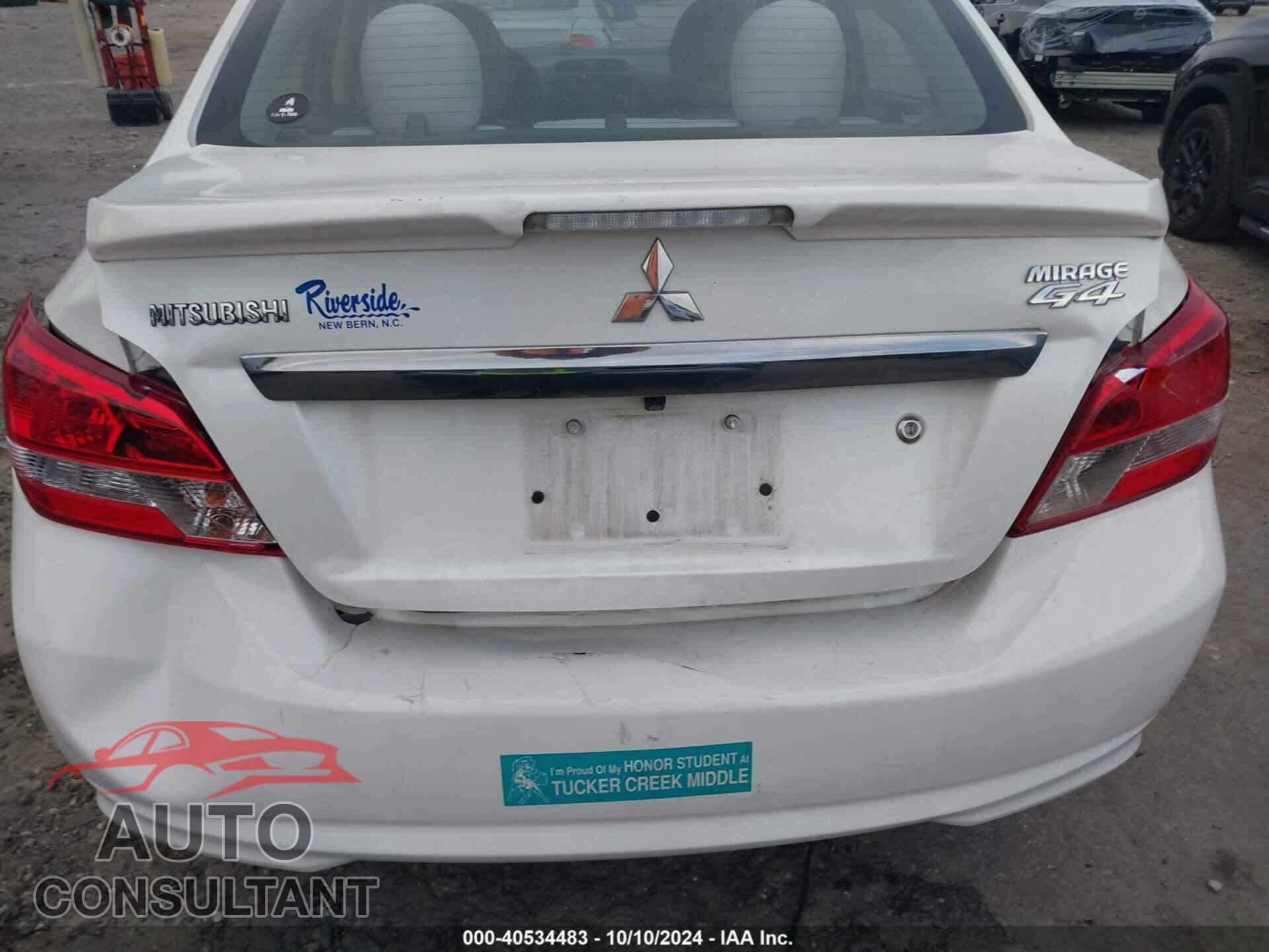 MITSUBISHI MIRAGE 2019 - ML32F3FJ0KHF05538