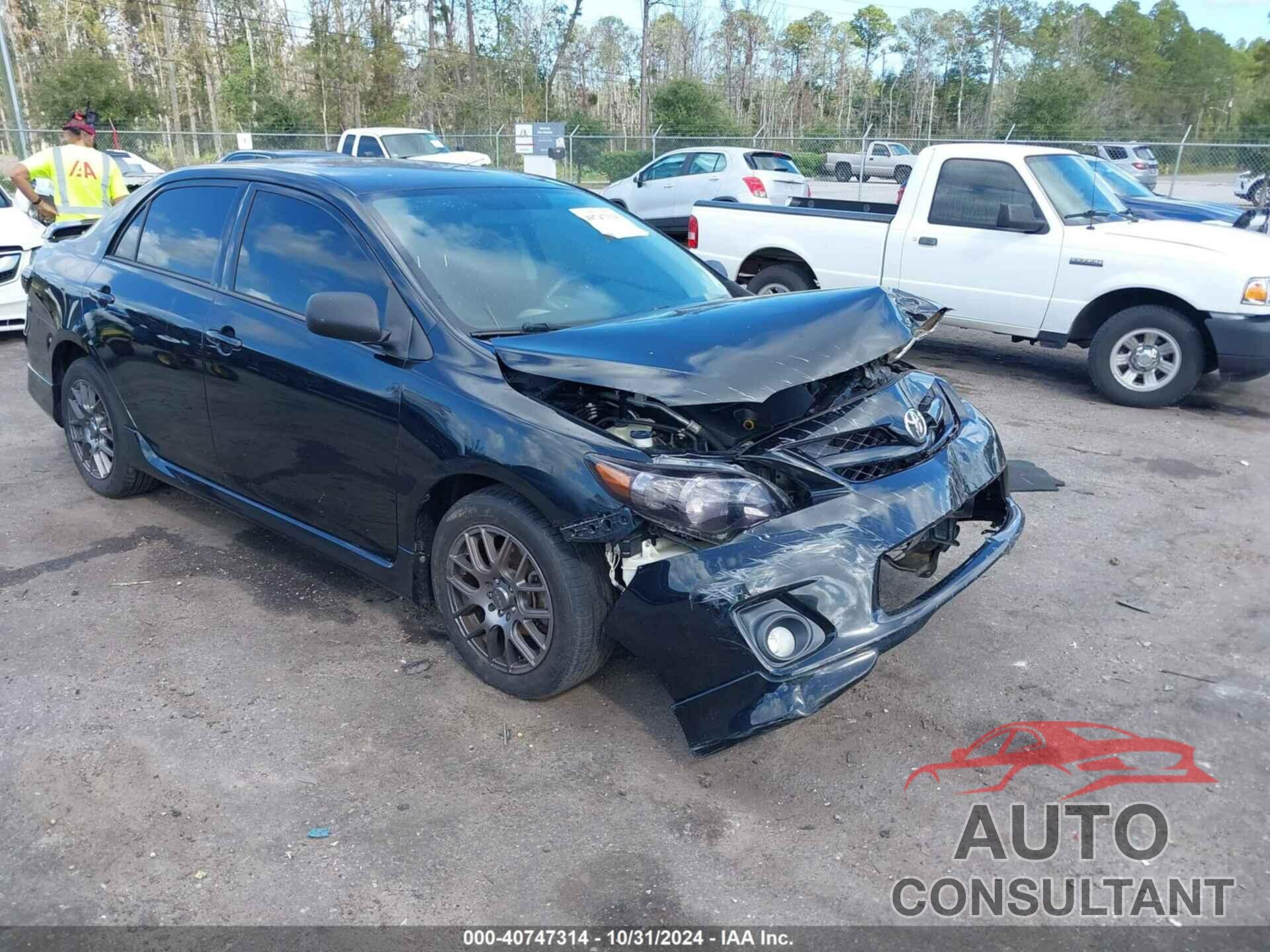 TOYOTA COROLLA 2013 - 5YFBU4EE2DP147618