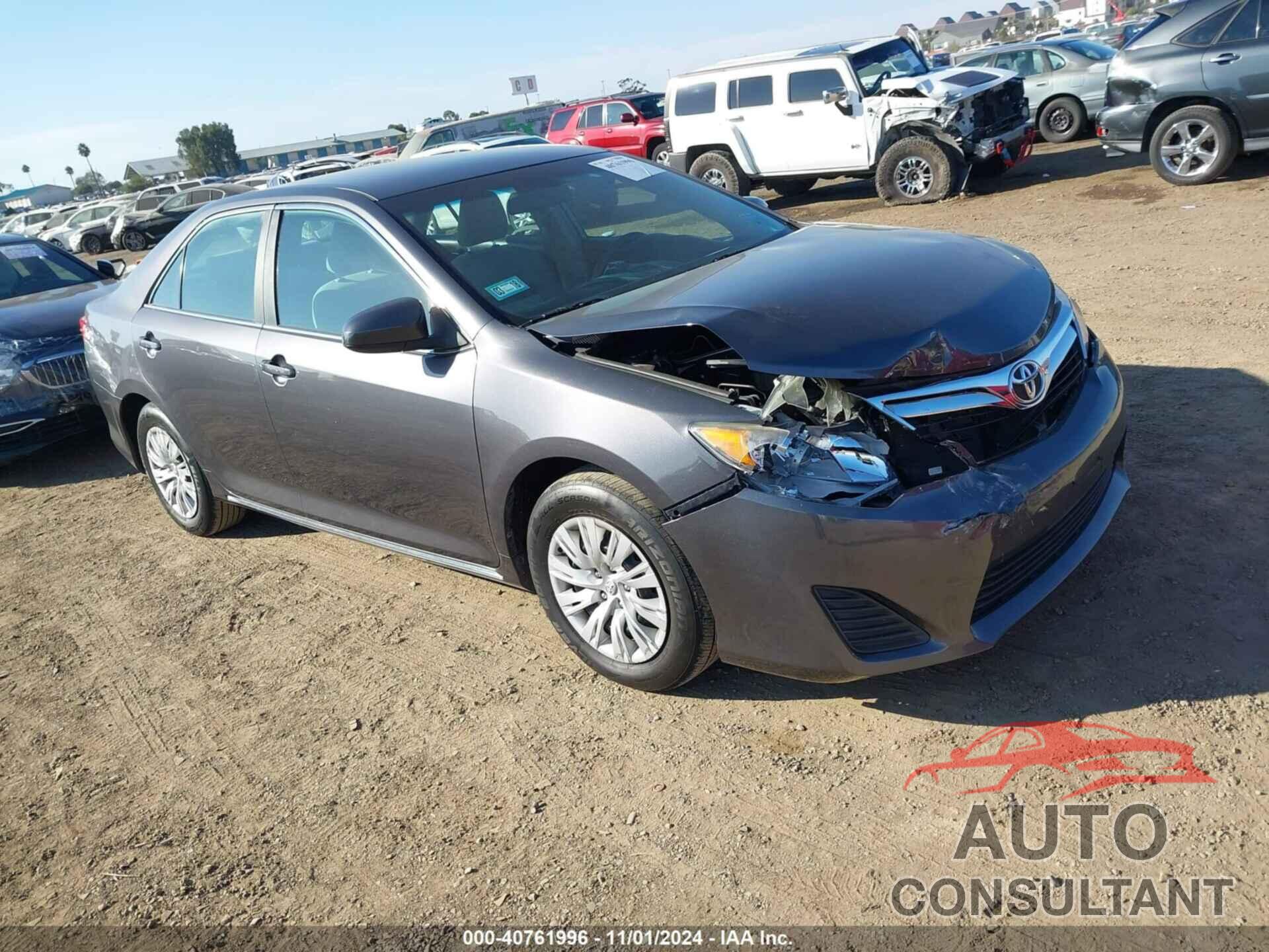 TOYOTA CAMRY 2012 - 4T4BF1FKXCR193360