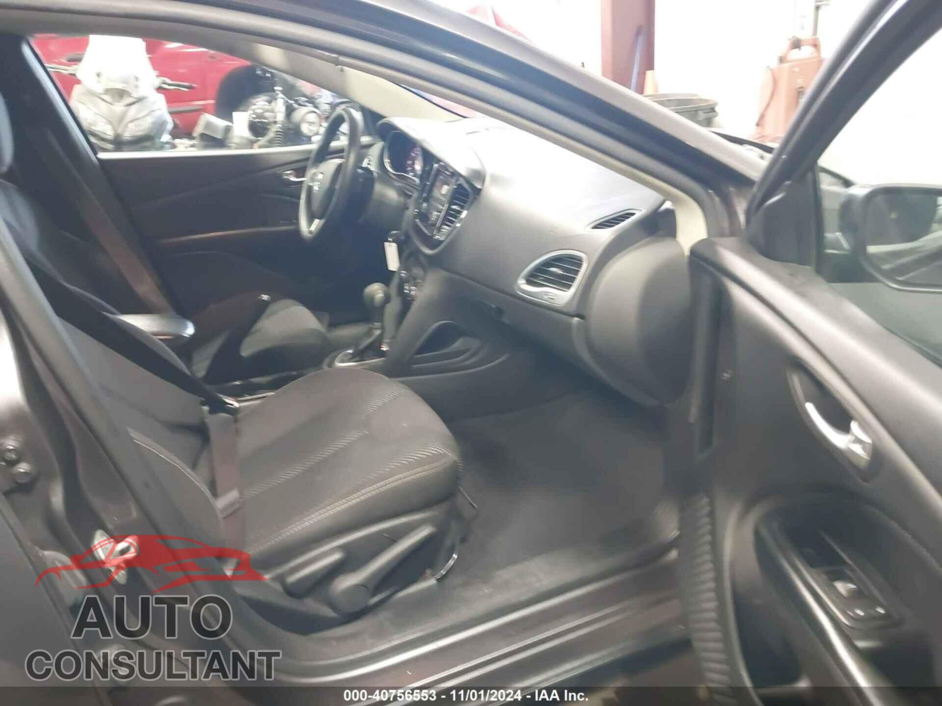 DODGE DART 2015 - 1C3CDFBB0FD227729