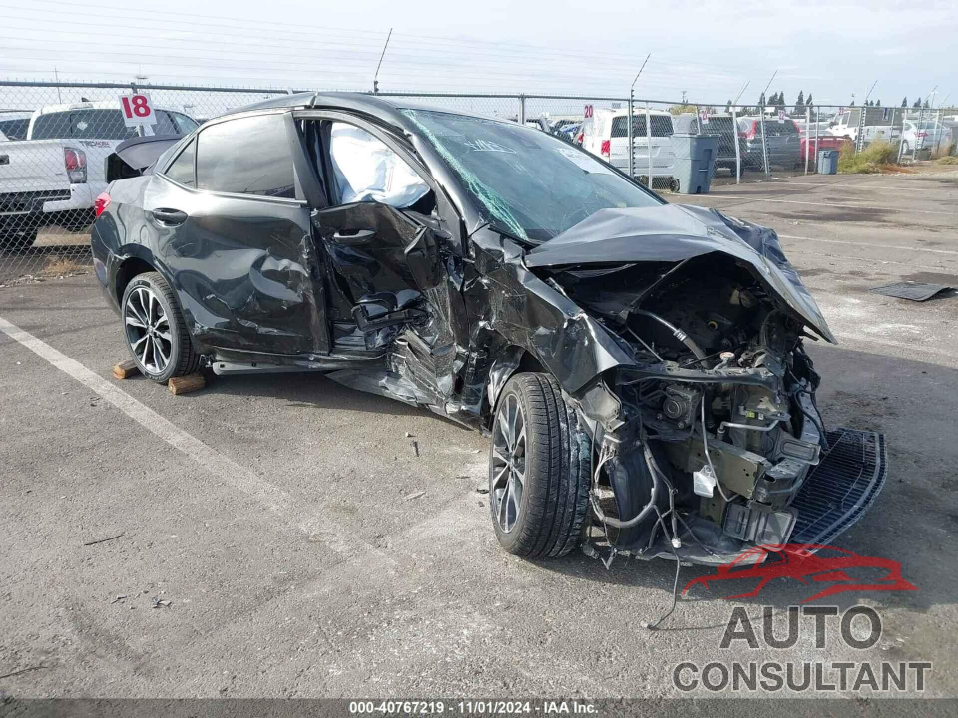 TOYOTA COROLLA 2019 - 5YFBURHEXKP938405