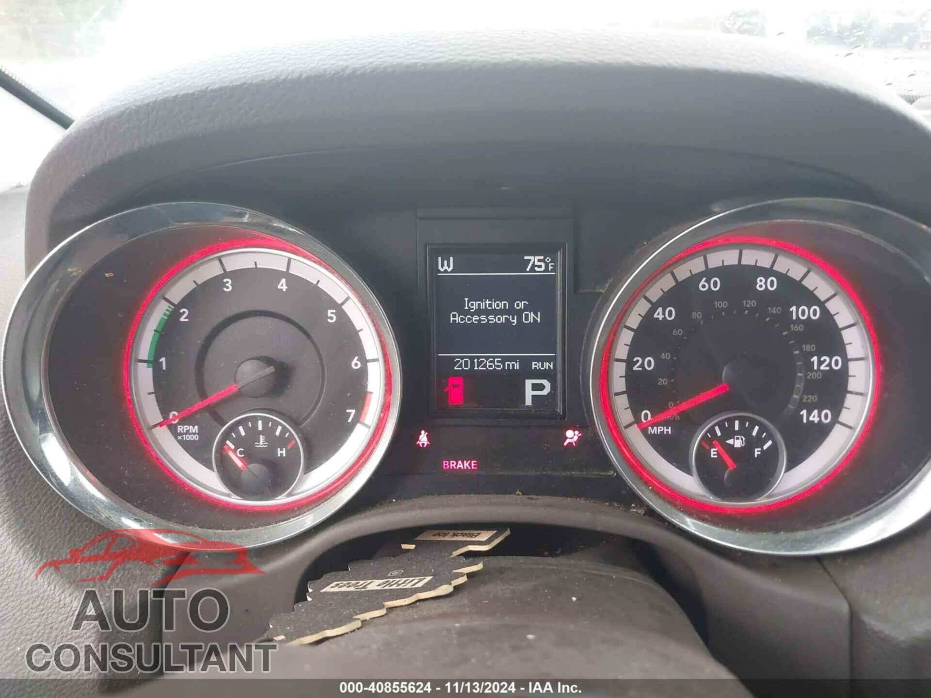 DODGE DURANGO 2012 - 1C4RDHDG4CC321740