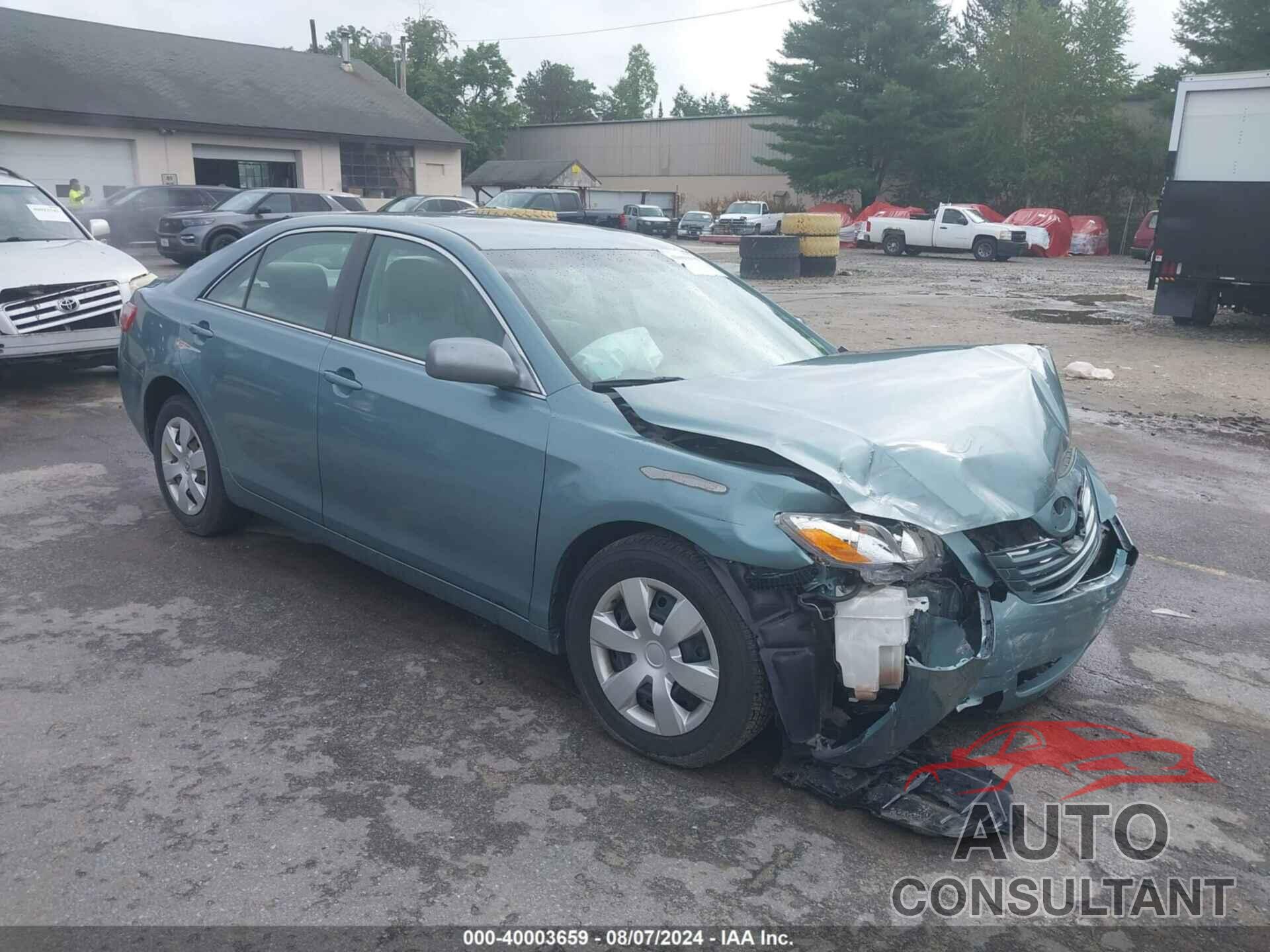 TOYOTA CAMRY 2009 - 4T4BE46K79R060374