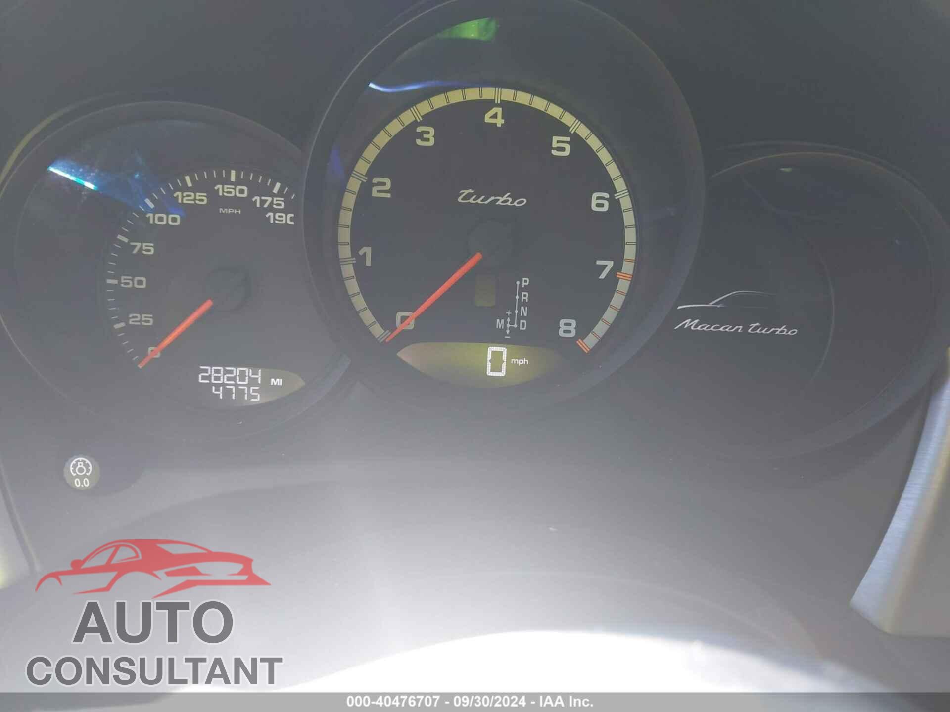 PORSCHE MACAN 2020 - WP1AF2A51LLB60432