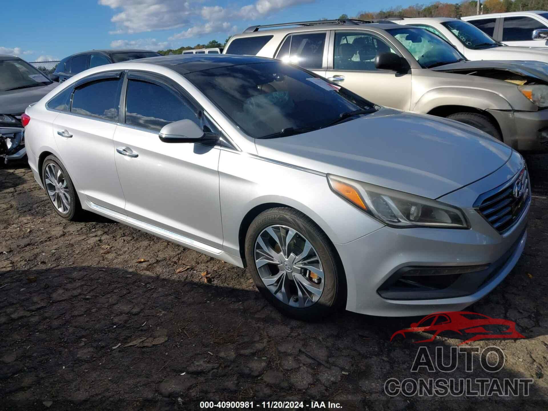 HYUNDAI SONATA 2015 - 5NPE34AB8FH109192