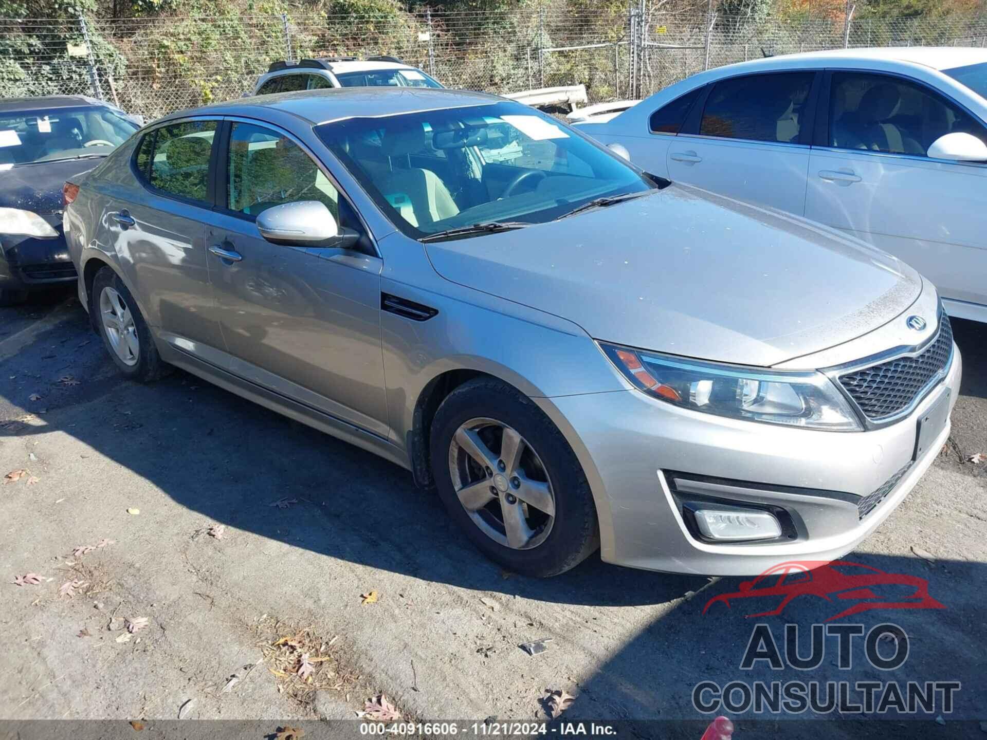 KIA OPTIMA 2015 - KNAGM4A74F5530616