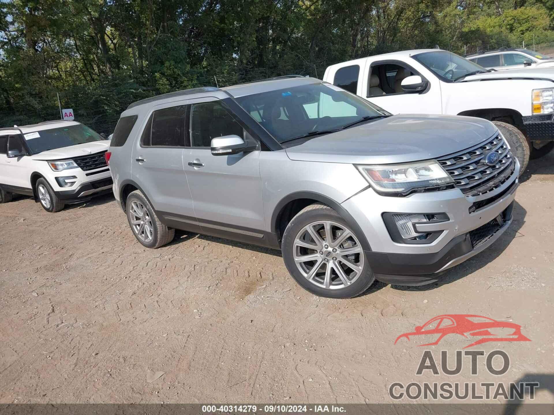 FORD EXPLORER 2017 - 1FM5K7F86HGC06749