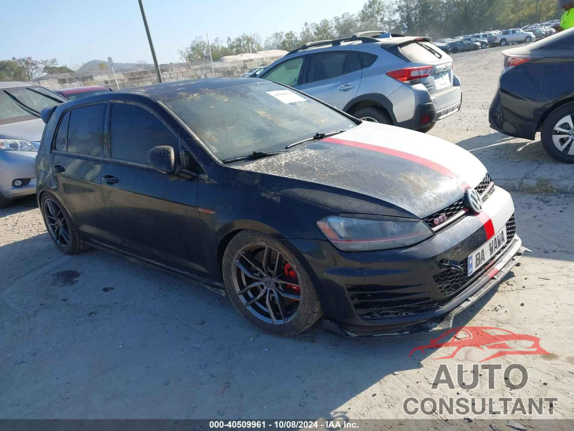 VOLKSWAGEN GOLF GTI 2016 - 3VW547AU6GM069476