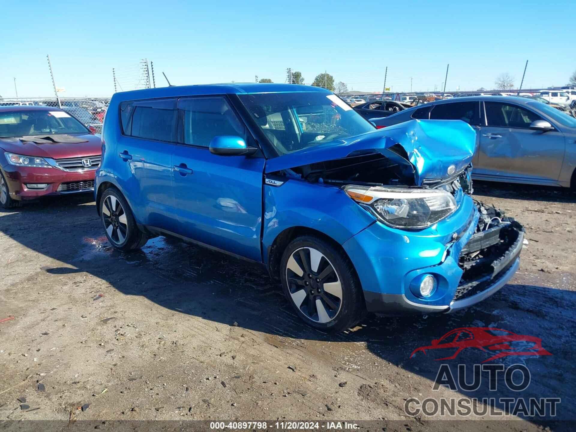 KIA SOUL 2018 - KNDJP3A56J7554423