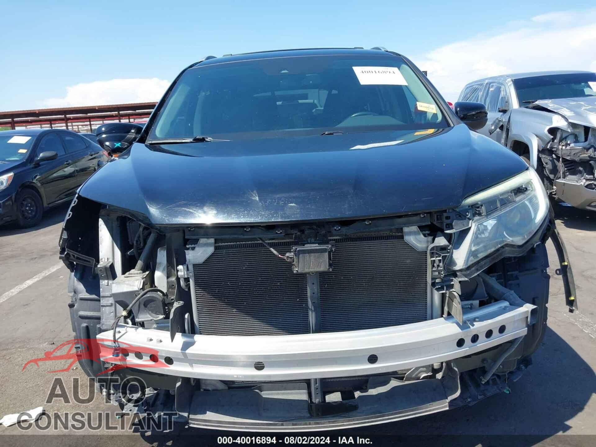 HONDA PILOT 2017 - 5FNYF5H60HB032144