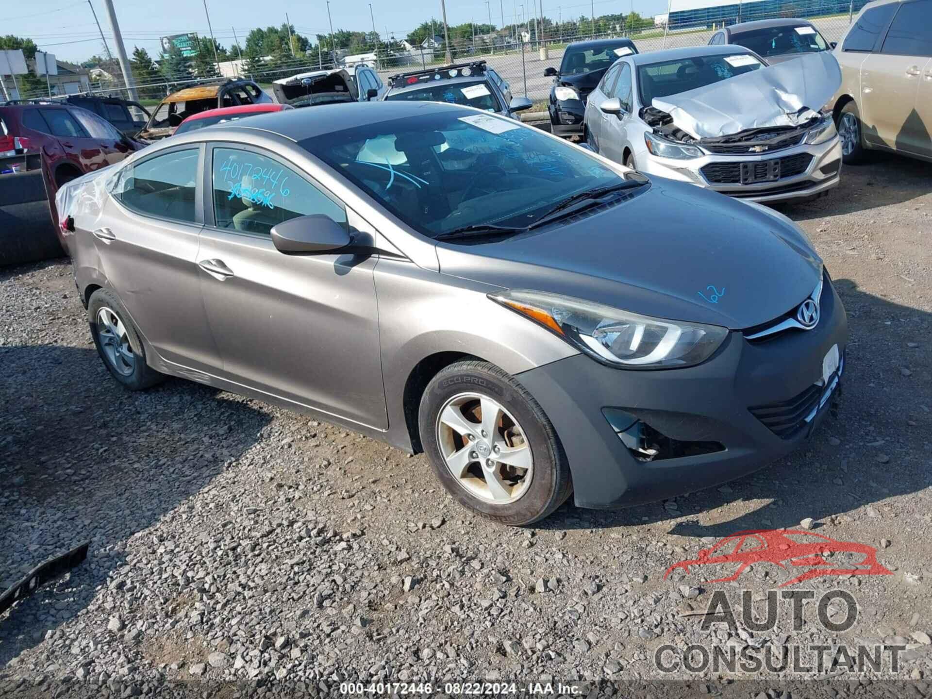 HYUNDAI ELANTRA 2014 - 5NPDH4AE1EH531813