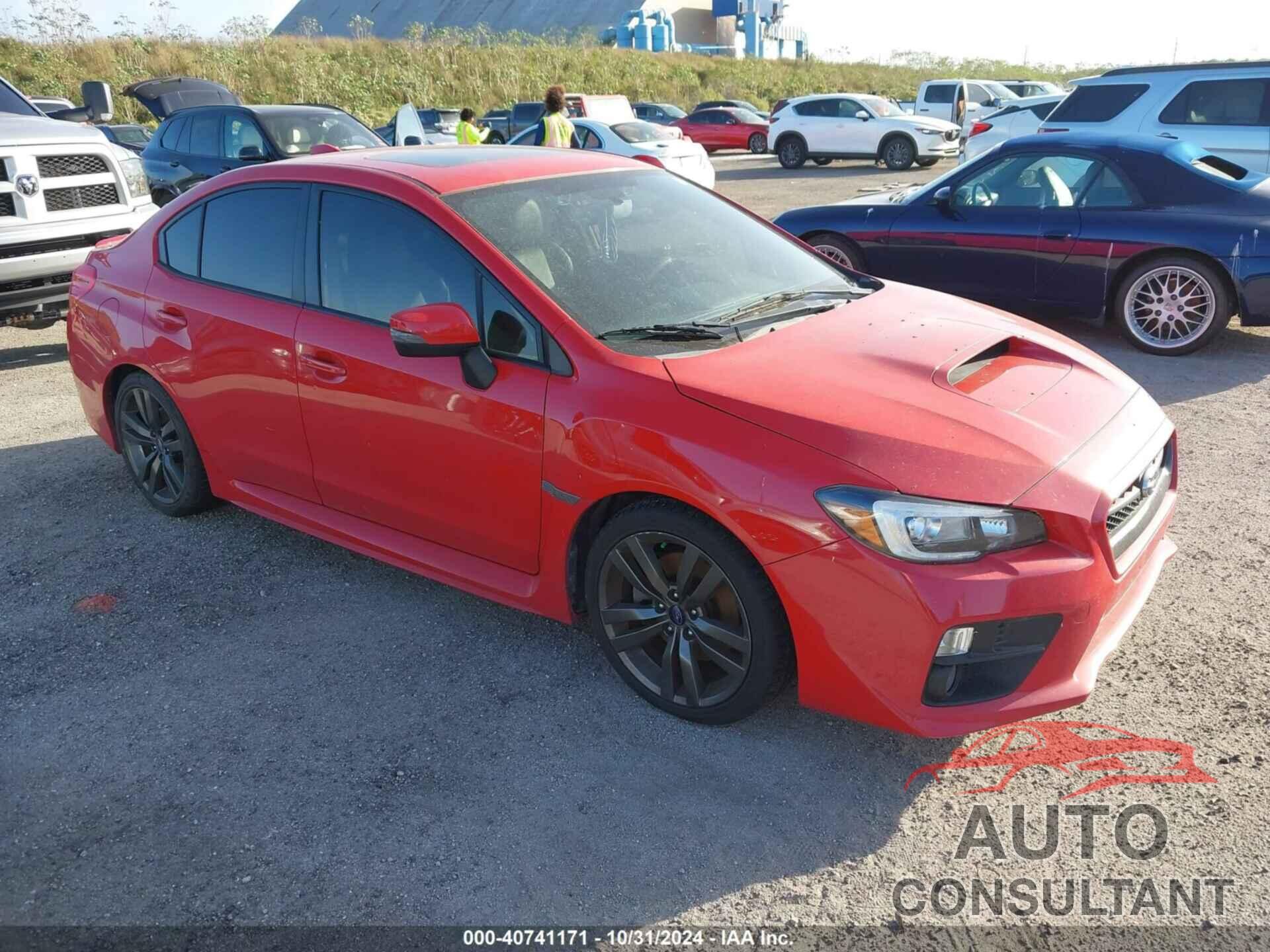 SUBARU WRX 2017 - JF1VA1N64H8805315