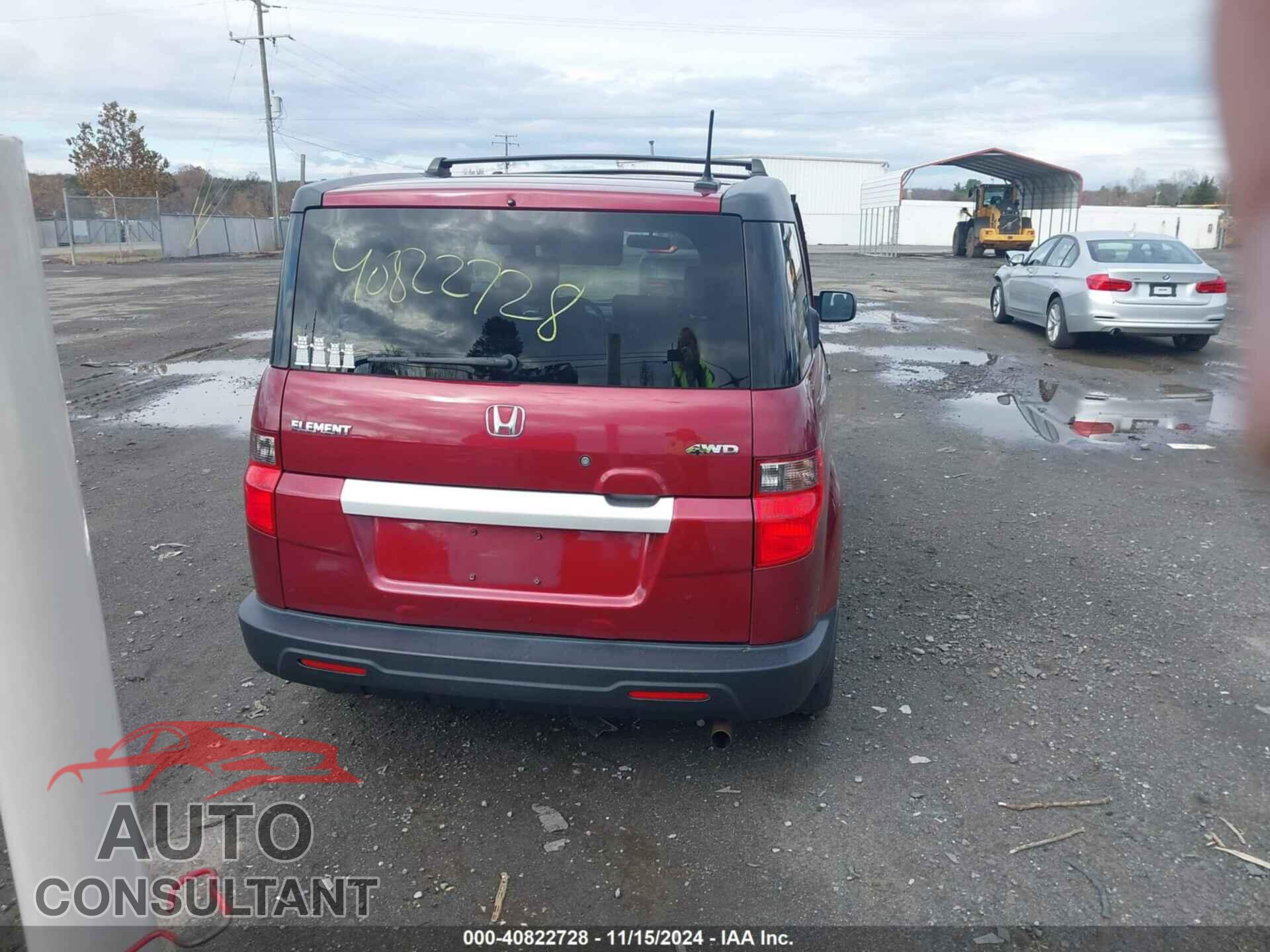 HONDA ELEMENT 2011 - 5J6YH2H78BL003118