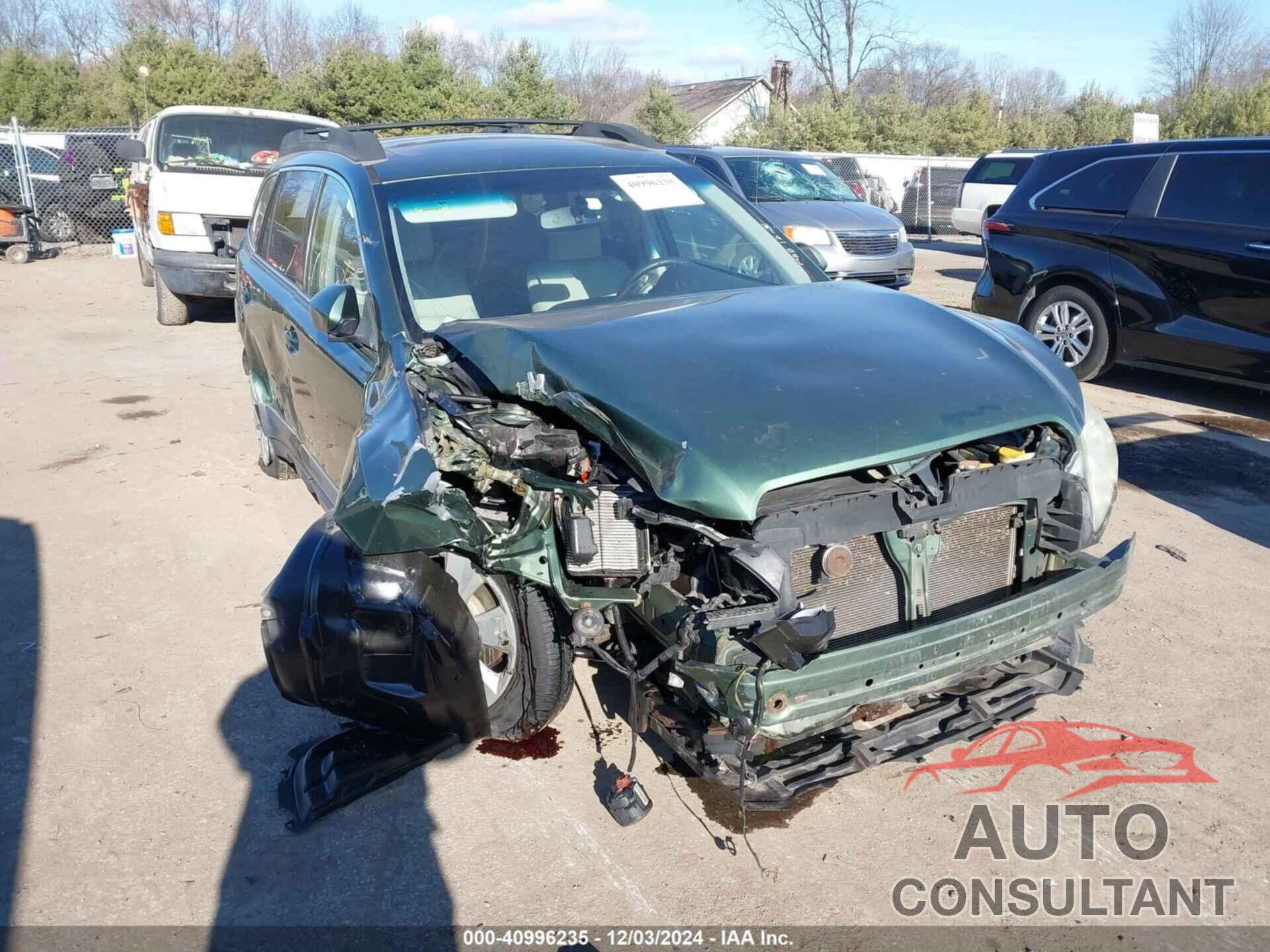 SUBARU OUTBACK 2011 - 4S4BRCGC1B3364781