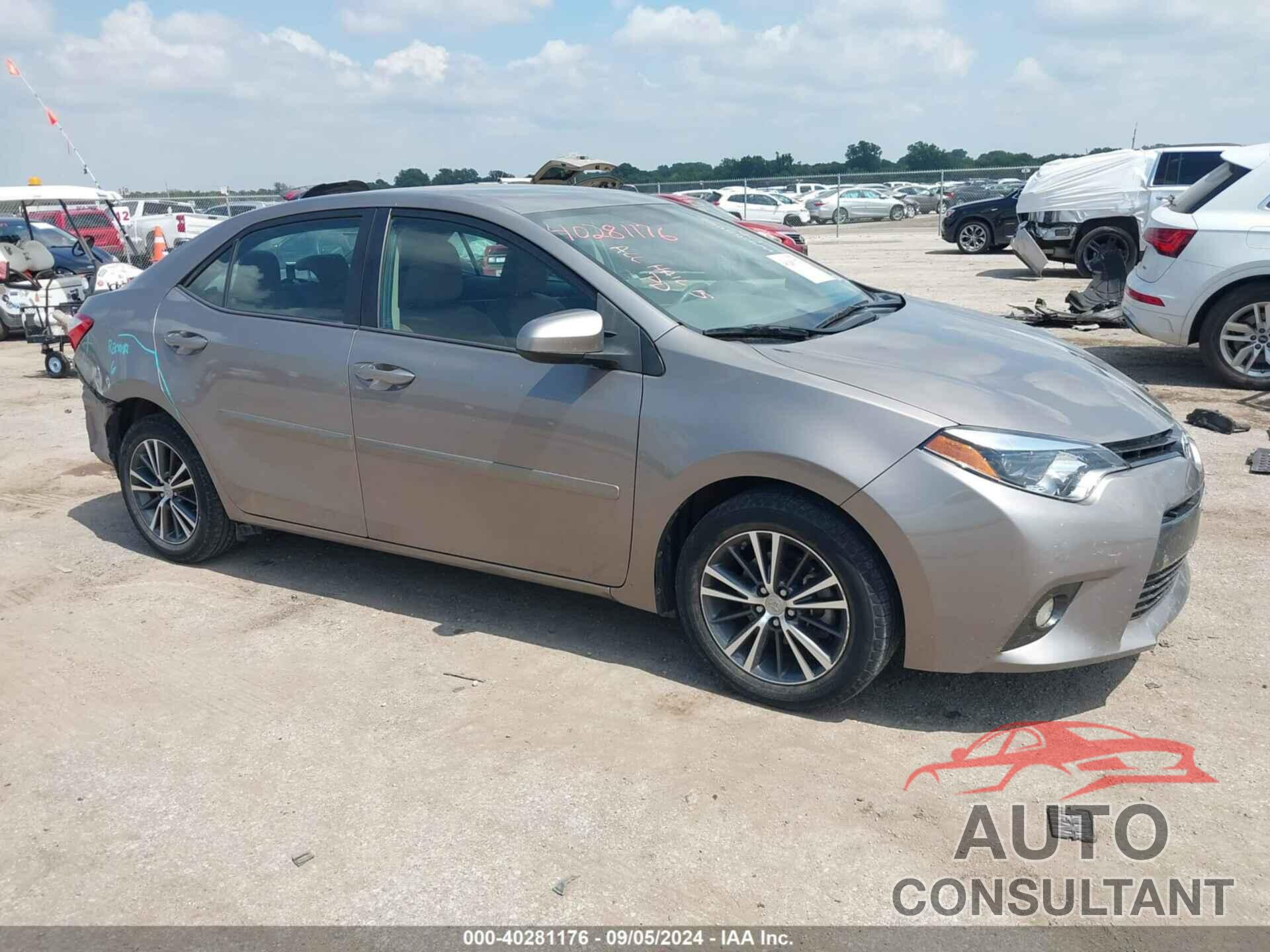 TOYOTA COROLLA 2016 - 5YFBURHE3GP388911