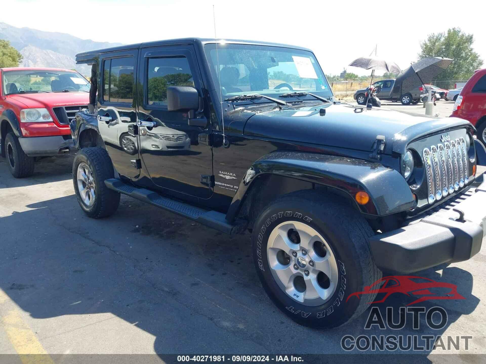 JEEP WRANGLER UNLIMITED 2013 - 1C4HJWEG6DL583302