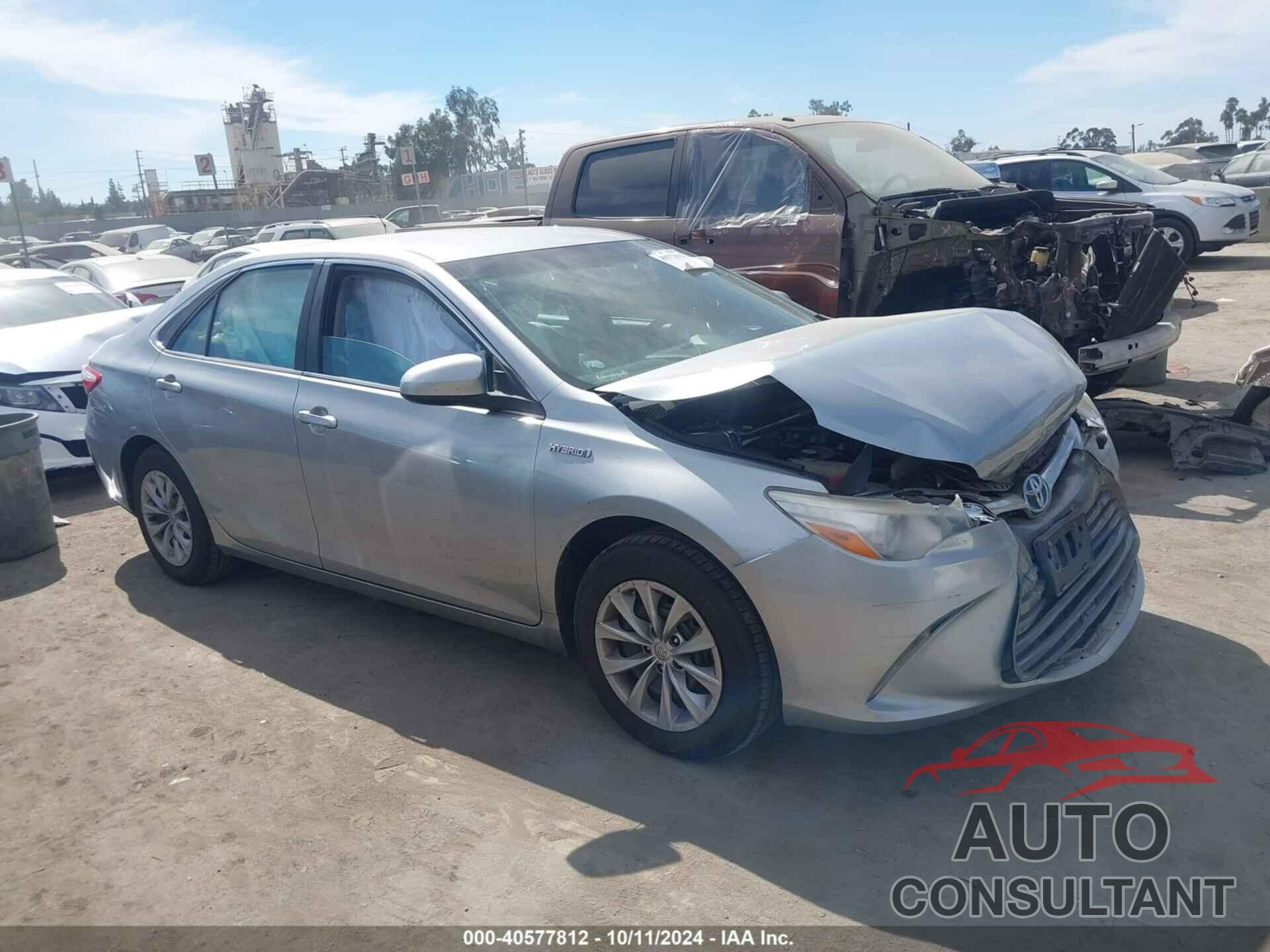 TOYOTA CAMRY 2017 - 4T1BD1FK5HU218589