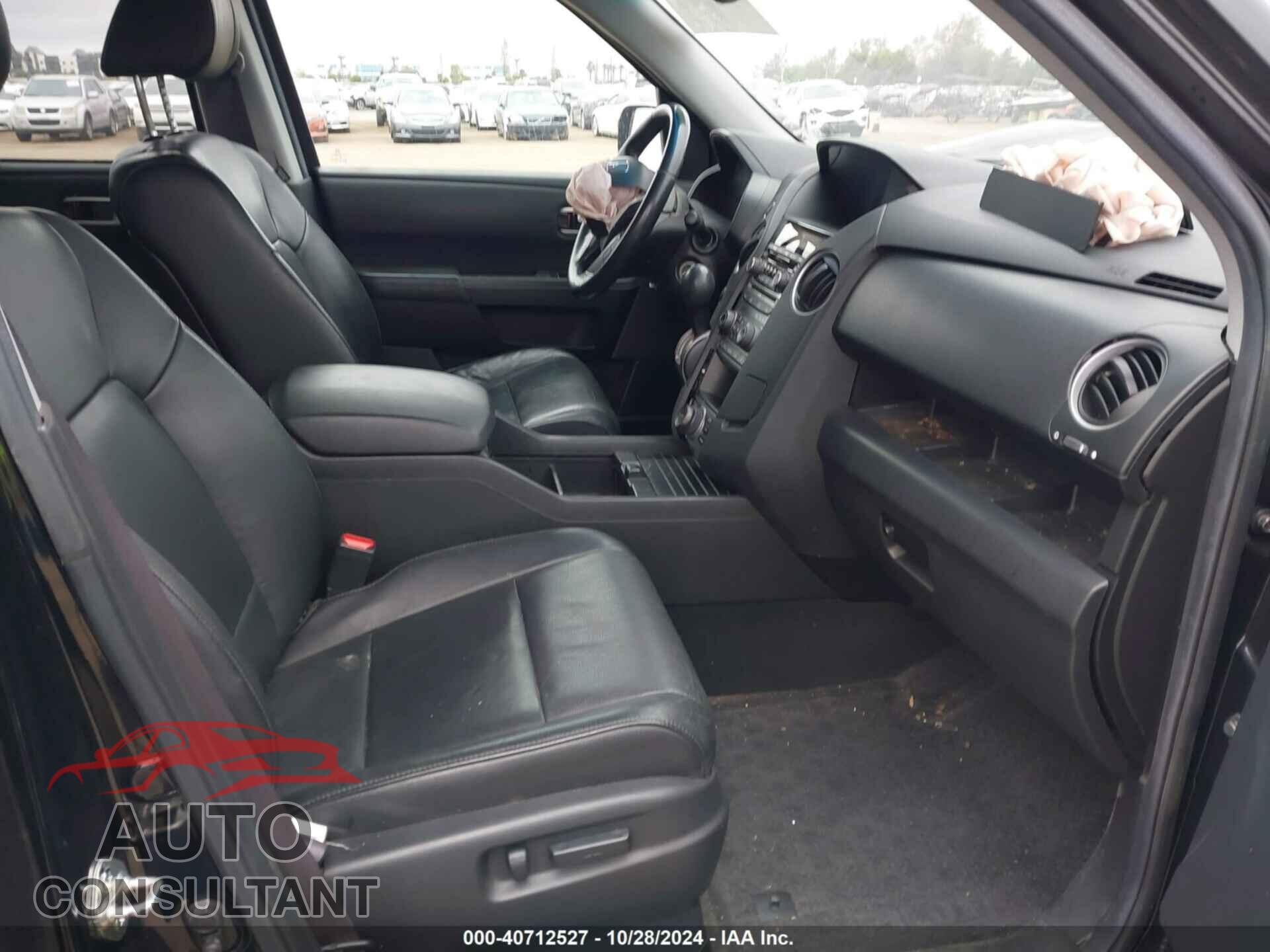 HONDA PILOT 2012 - 5FNYF4H98CB059461