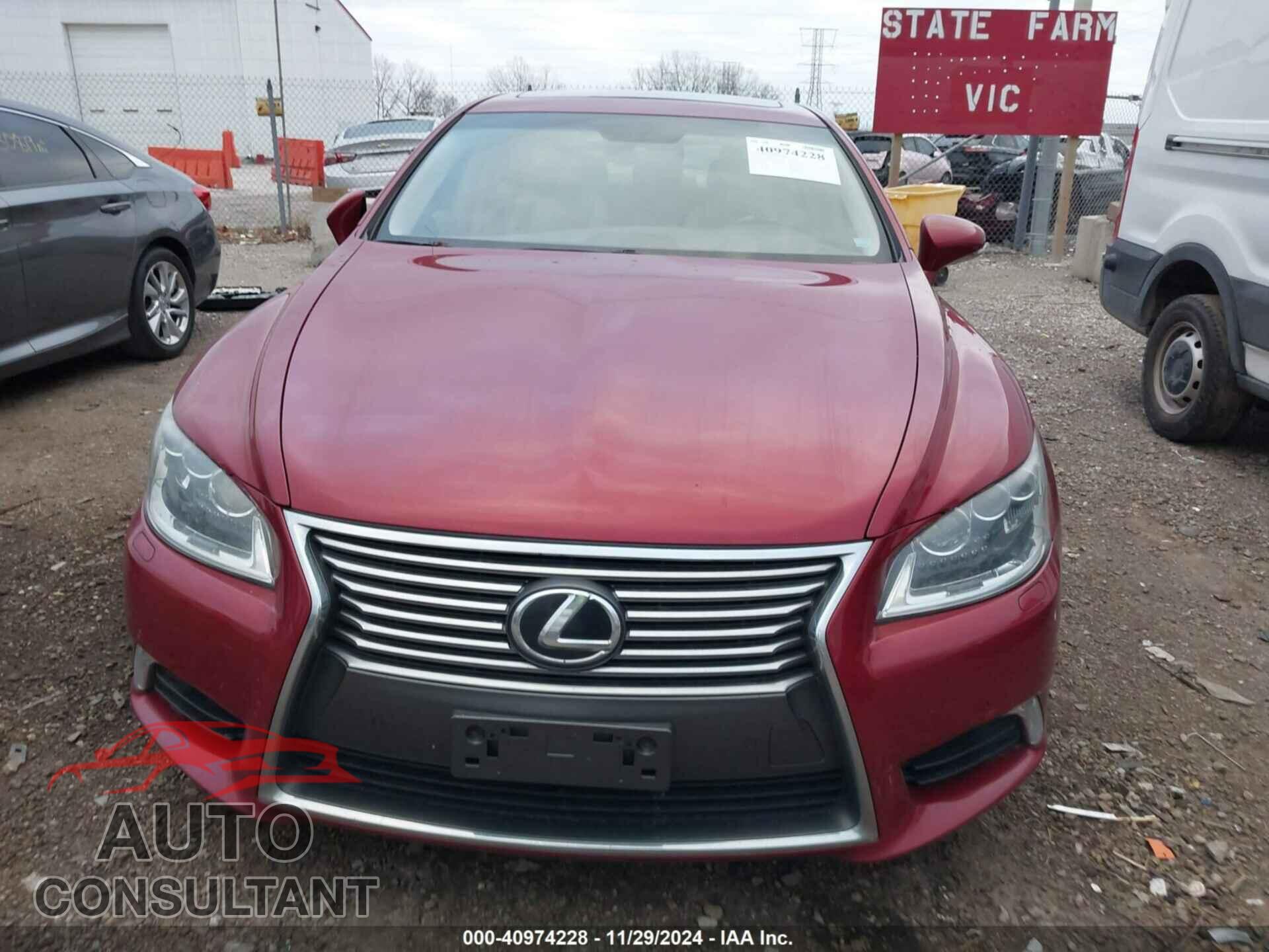 LEXUS LS 460 2013 - JTHCL1EF0D5016228