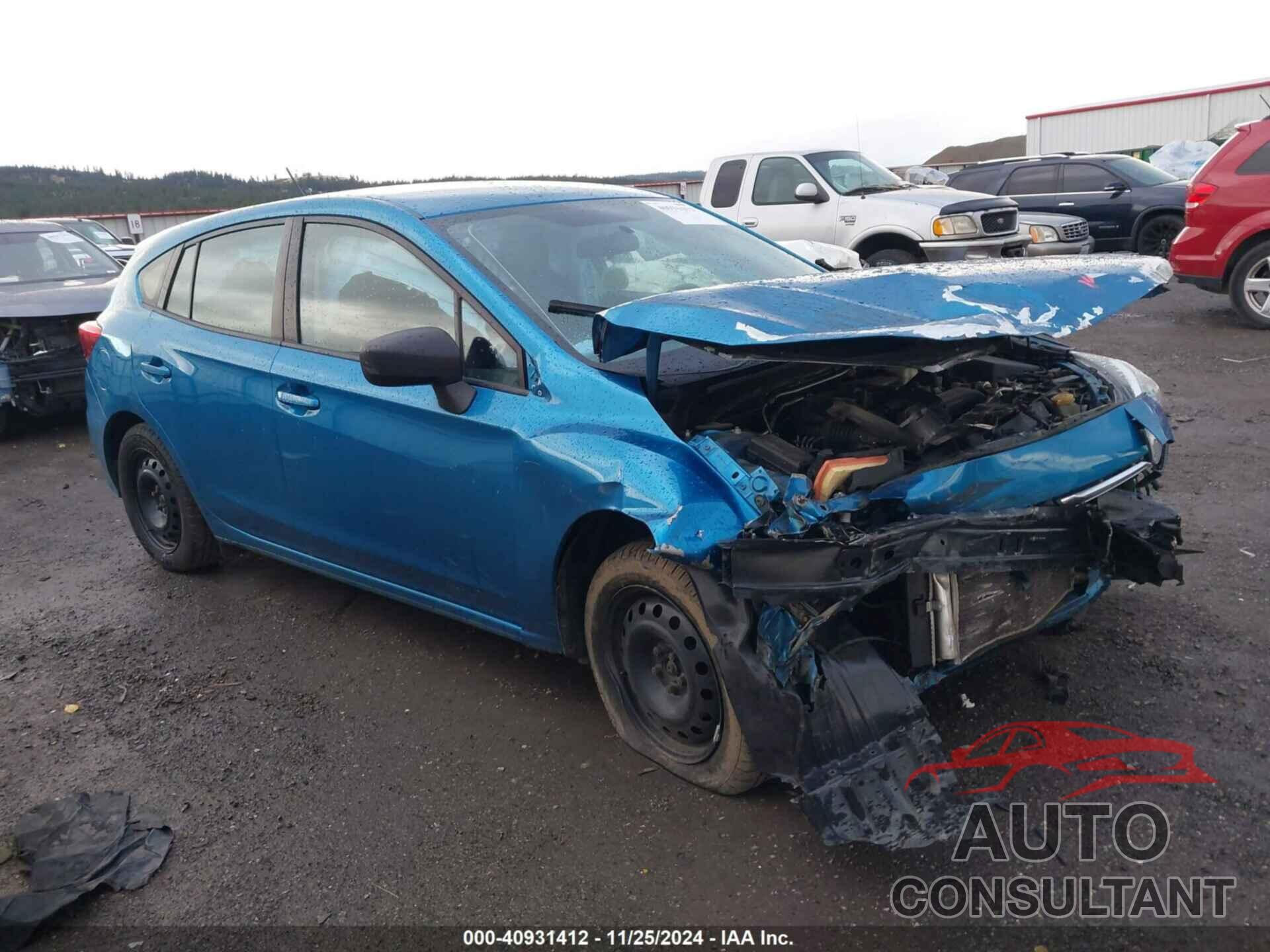 SUBARU IMPREZA 2019 - 4S3GTAA68K3741058