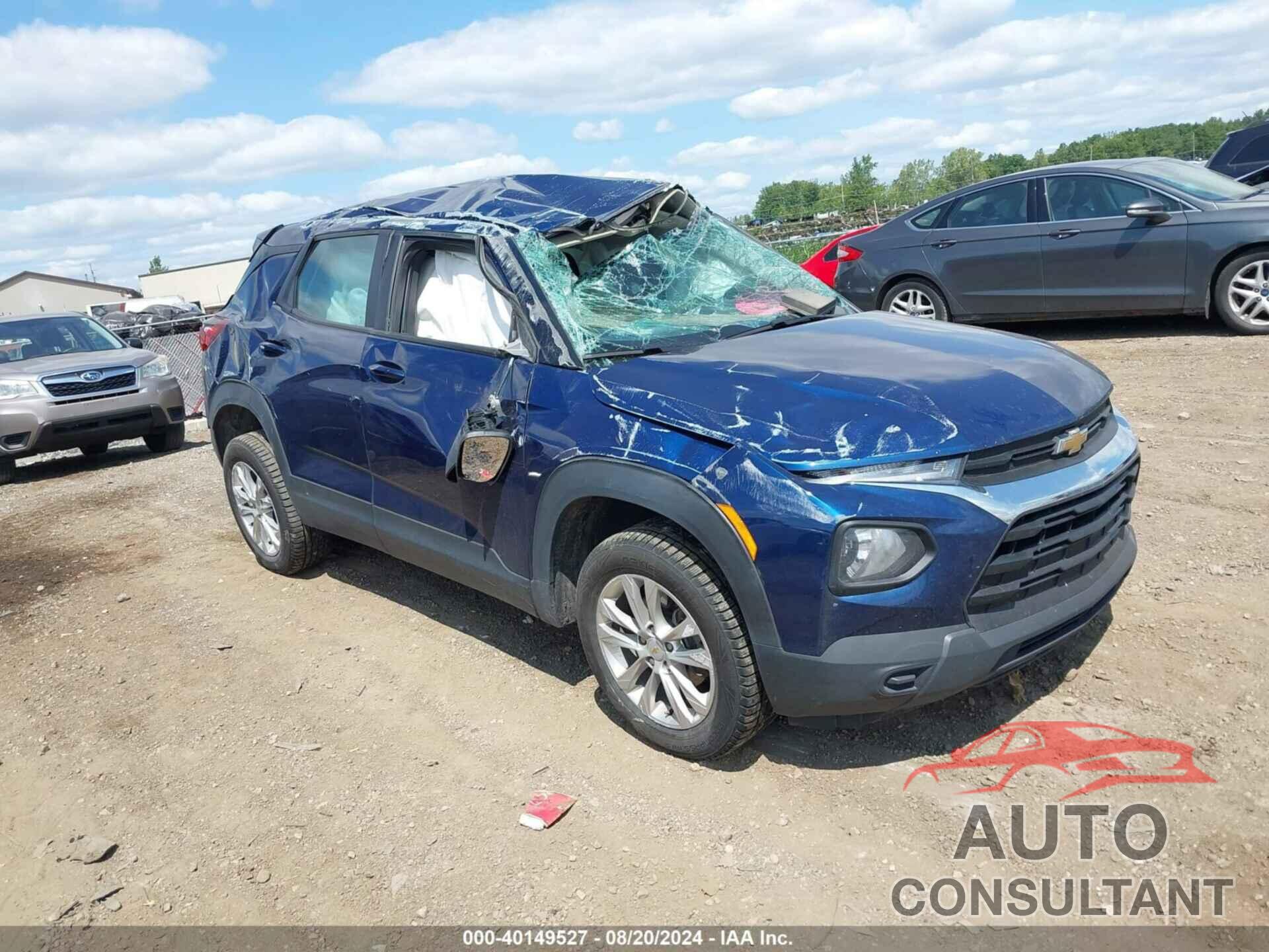 CHEVROLET TRAILBLAZER 2022 - KL79MNSL2NB007976