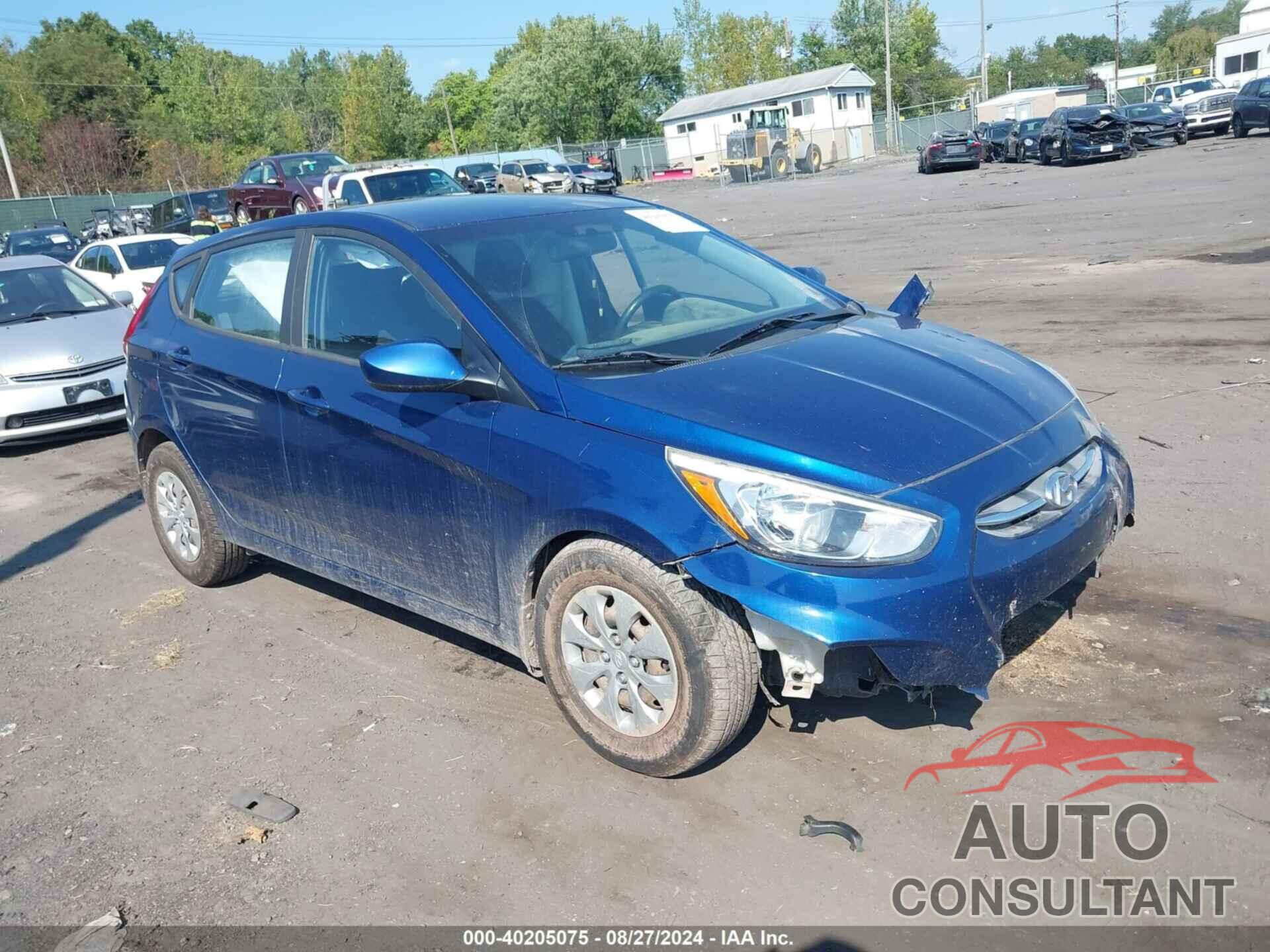 HYUNDAI ACCENT 2016 - KMHCT5AE6GU272451