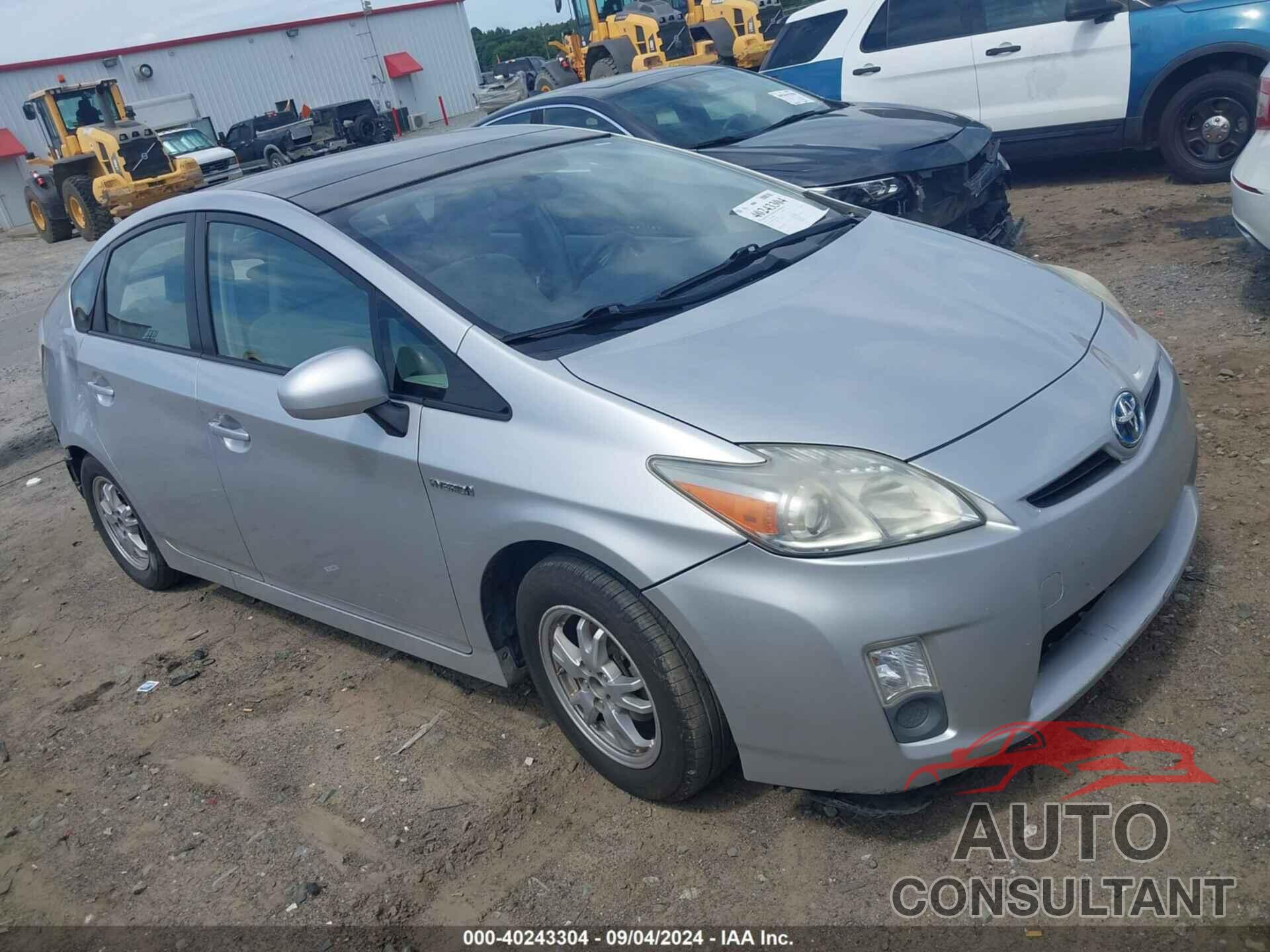 TOYOTA PRIUS 2010 - JTDKN3DU9A1207104