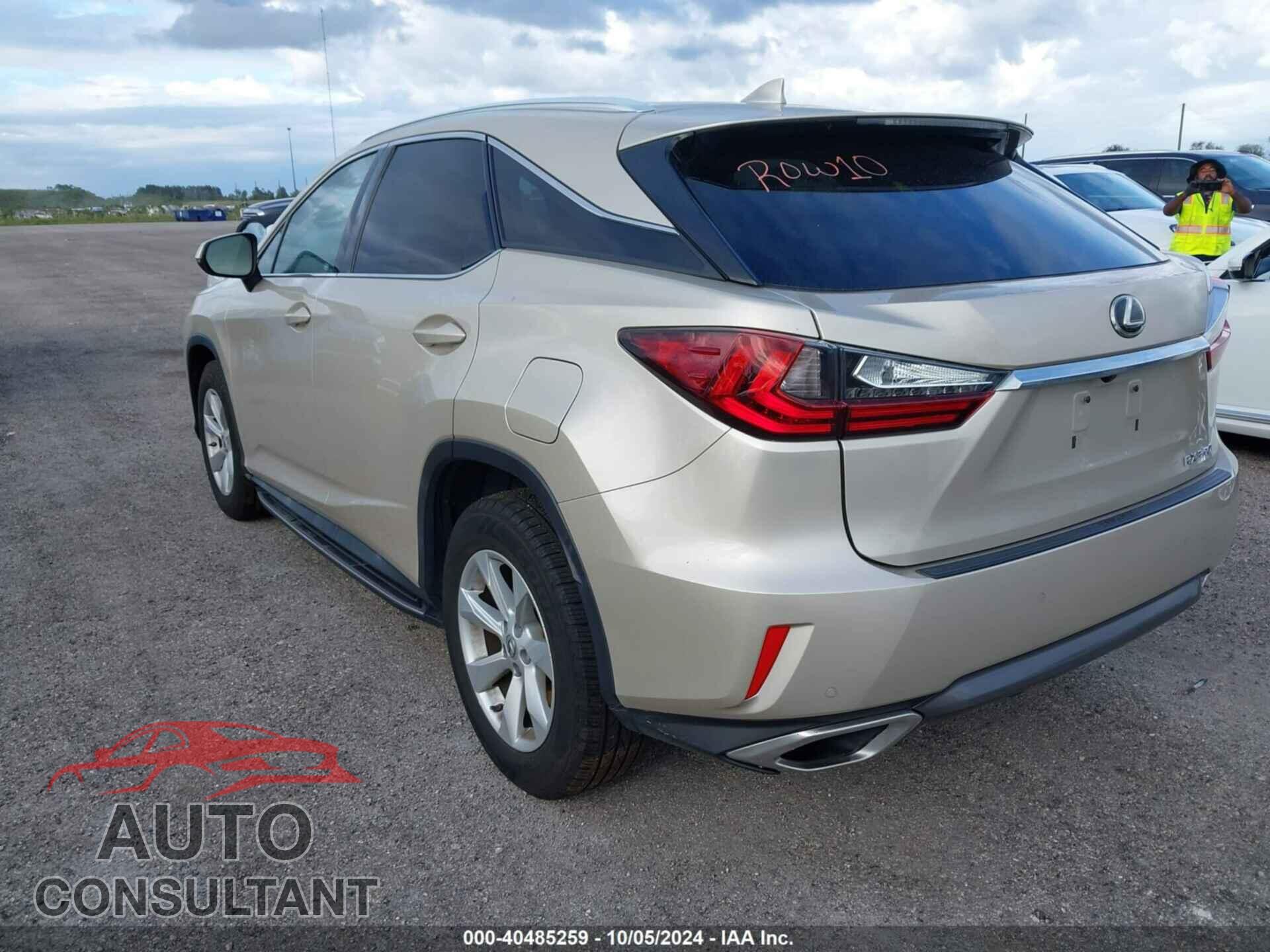 LEXUS RX 2017 - 2T2BZMCA7HC117923