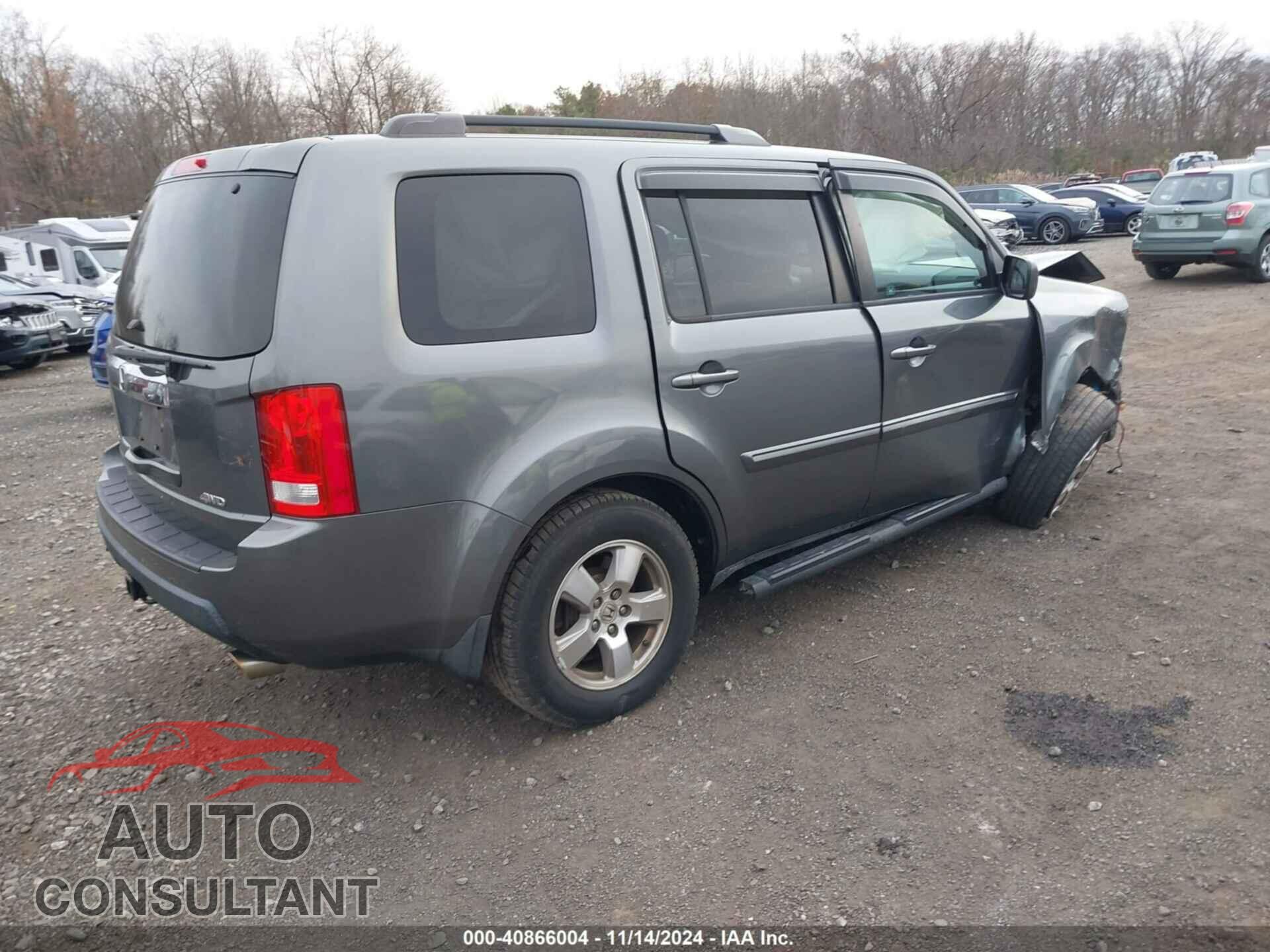 HONDA PILOT 2011 - 5FNYF4H54BB024279