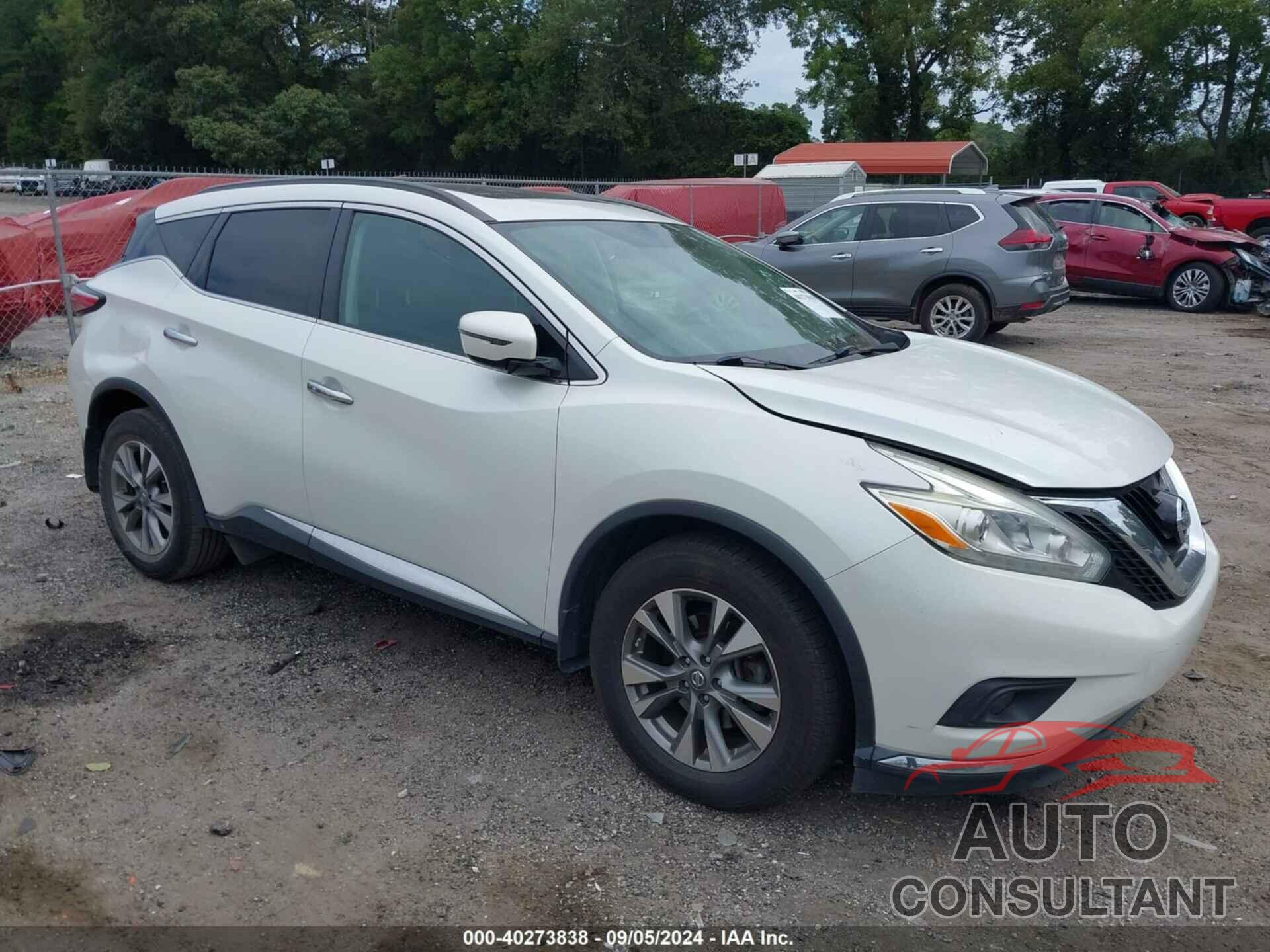 NISSAN MURANO 2016 - 5N1AZ2MG7GN136938